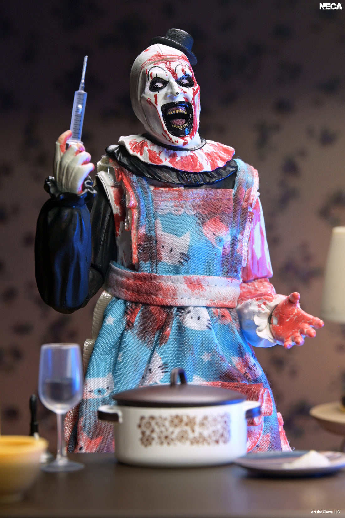 Terrifier 2 - Ultimate Thanksgiving Art the Clown 7" Scale Action Figure on the NECA Store