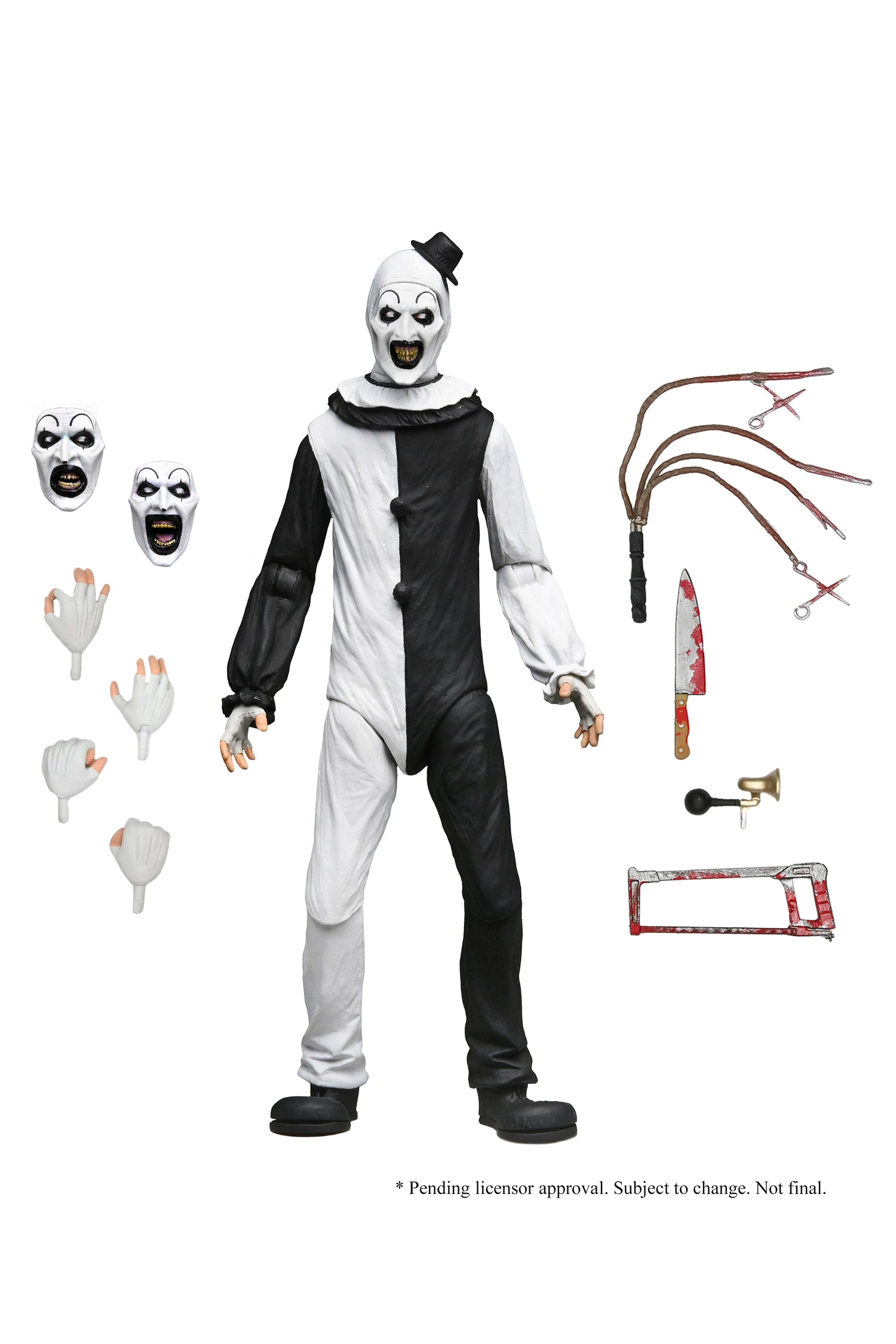 Terrifier - Art the Clown 1/4 Scale Action Figure - NECA