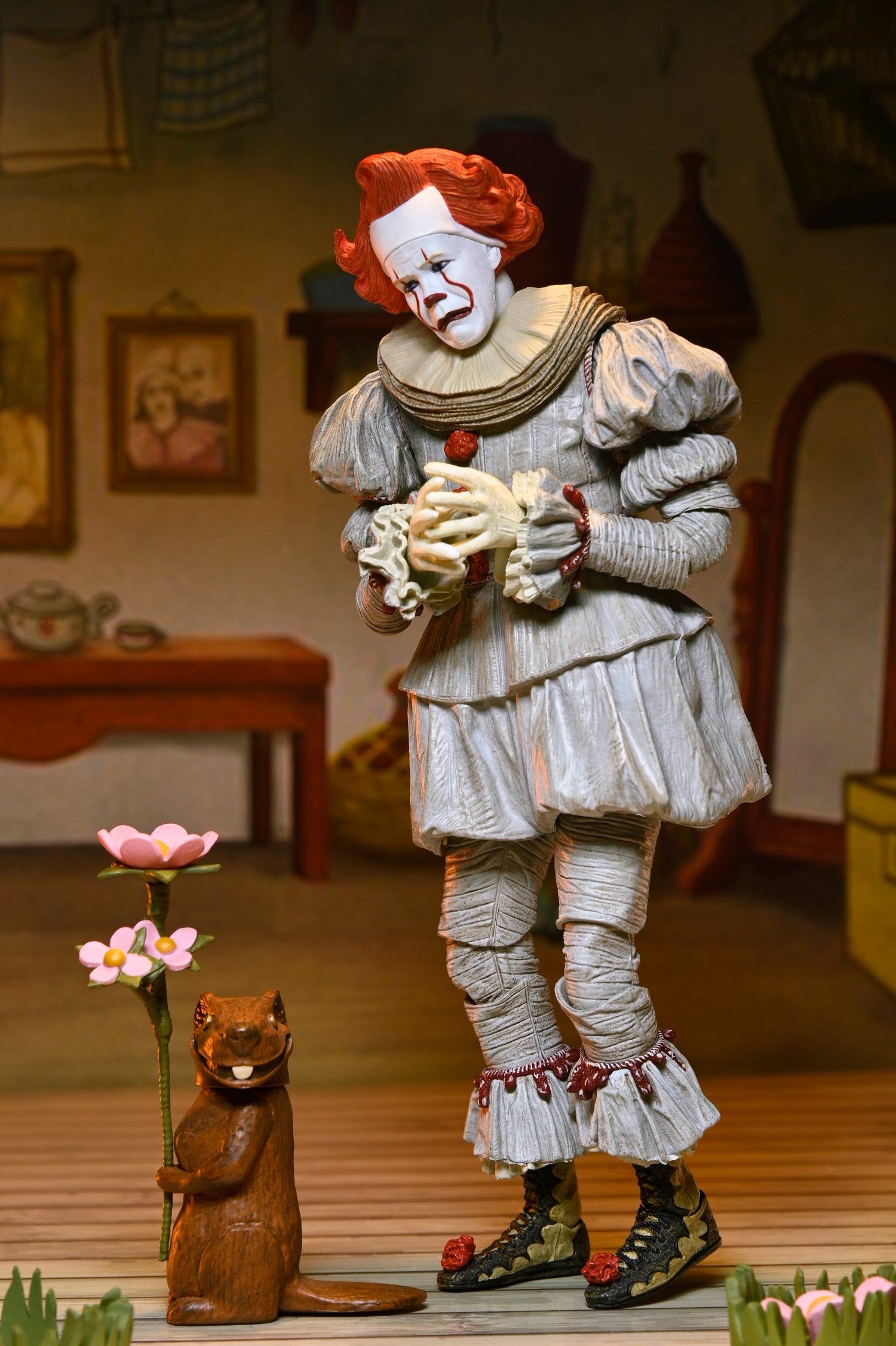 IT: Welcome to Derry - Ultimate Bob Gray as Pennywise 7" Scale Action Figure - NECA