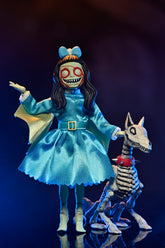 The Beauty of Horror - Ghouliana & Poppet 8" Scale Clothed Action Figure Deluxe Afterlife Set with Limited-Edition Coloring Book Signed by Alan Robert - NECA