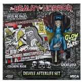 The Beauty of Horror - Ghouliana & Poppet 8" Scale Clothed Action Figure Deluxe Afterlife Set with Limited-Edition Coloring Book Signed by Alan Robert - NECA