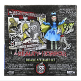 The Beauty of Horror - Ghouliana & Poppet 8" Scale Clothed Action Figure Deluxe Afterlife Set with Limited-Edition Coloring Book Signed by Alan Robert - NECA
