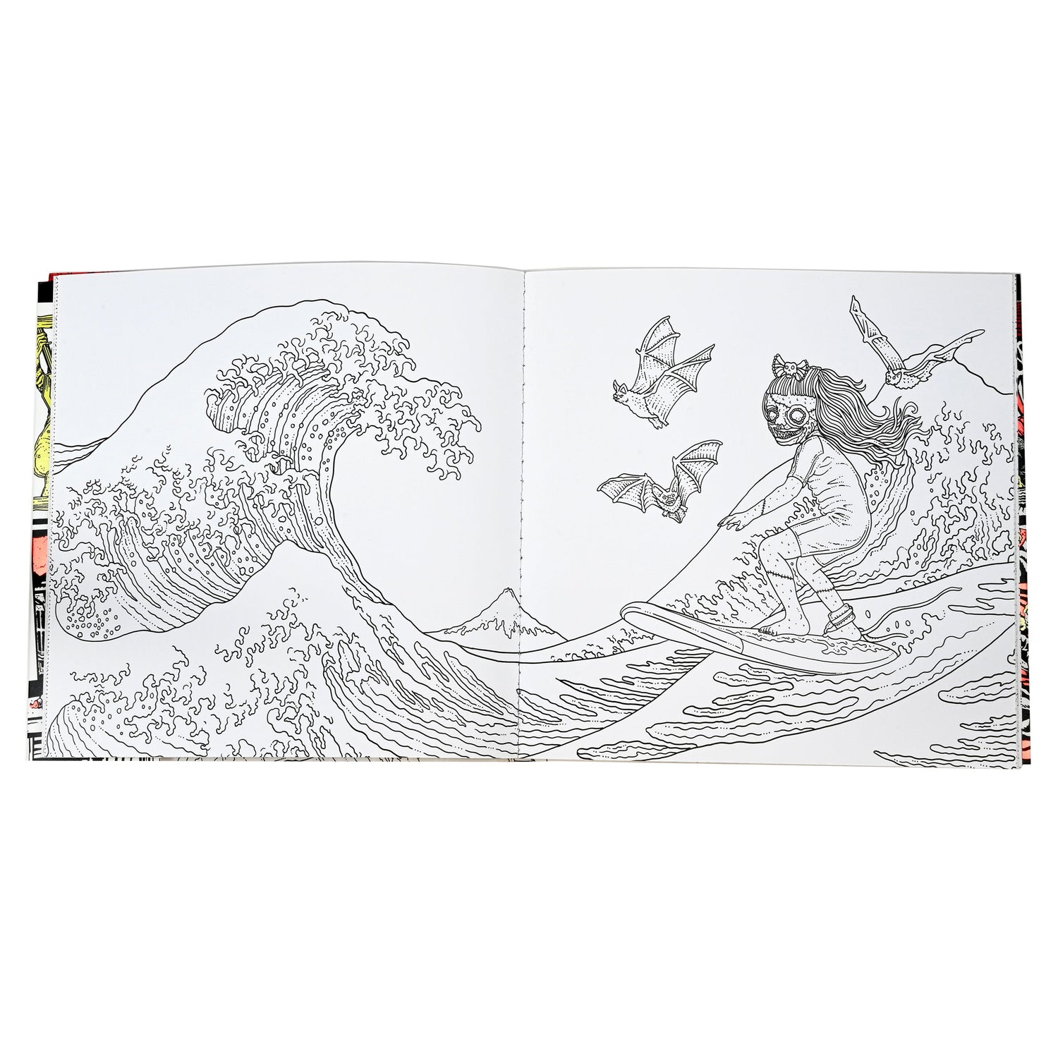 The Beauty of Horror - Ghouliana & Poppet 8" Scale Clothed Action Figure Deluxe Afterlife Set with Limited-Edition Coloring Book Signed by Alan Robert - NECA