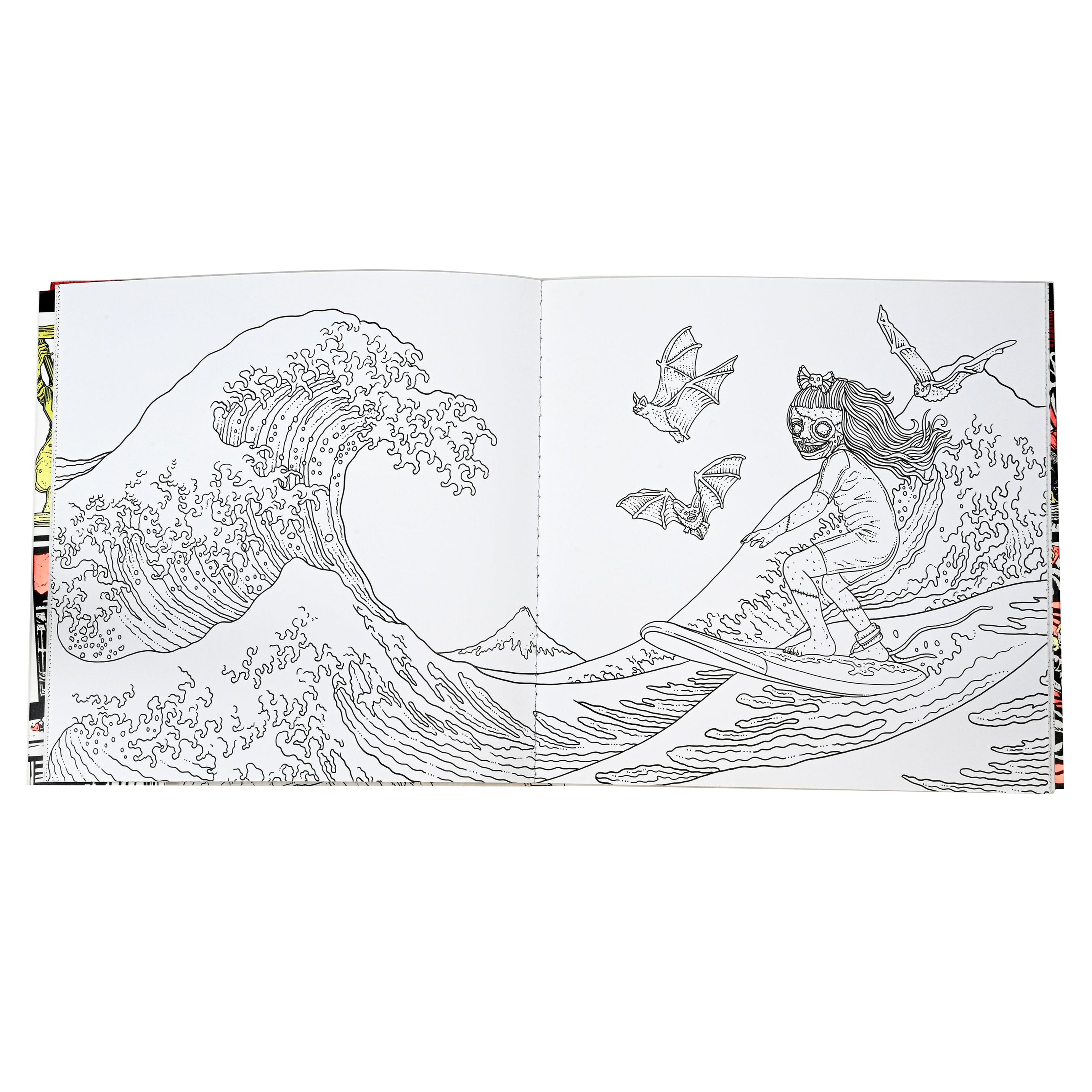The Beauty of Horror - Ghouliana & Poppet 8" Scale Clothed Action Figure Deluxe Afterlife Set with Limited-Edition Coloring Book Signed by Alan Robert - NECA