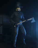Thanksgiving - Ultimate John Carver 7” Scale Action Figure with axe full figure shot