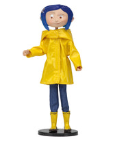 Coraline - Coraline in Raincoat Bendy Doll - NECA