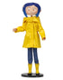 Coraline - Coraline in Raincoat Bendy Doll - NECA