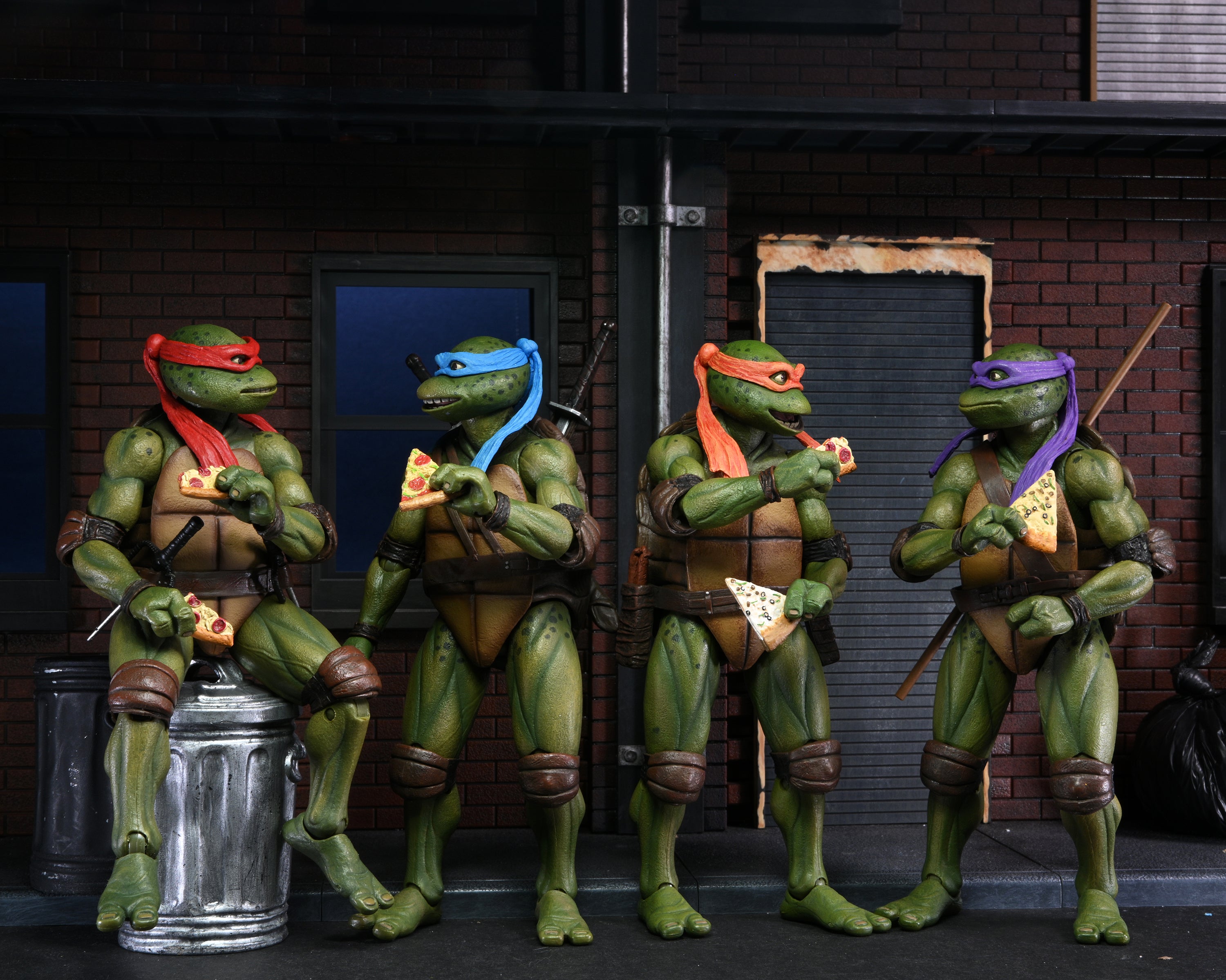 Teenage Mutant Ninja Turtles 2: Secret of the Ooze - Turtles 4-Pack in VHS packaging