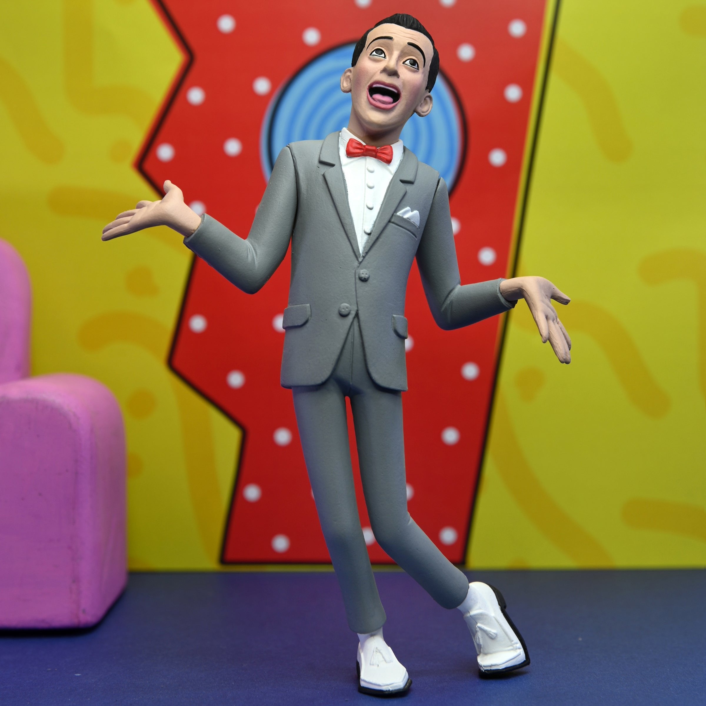 Pee-wee’s Playhouse - Pee-wee and Pterri 6” Scale Action Figure - NECA