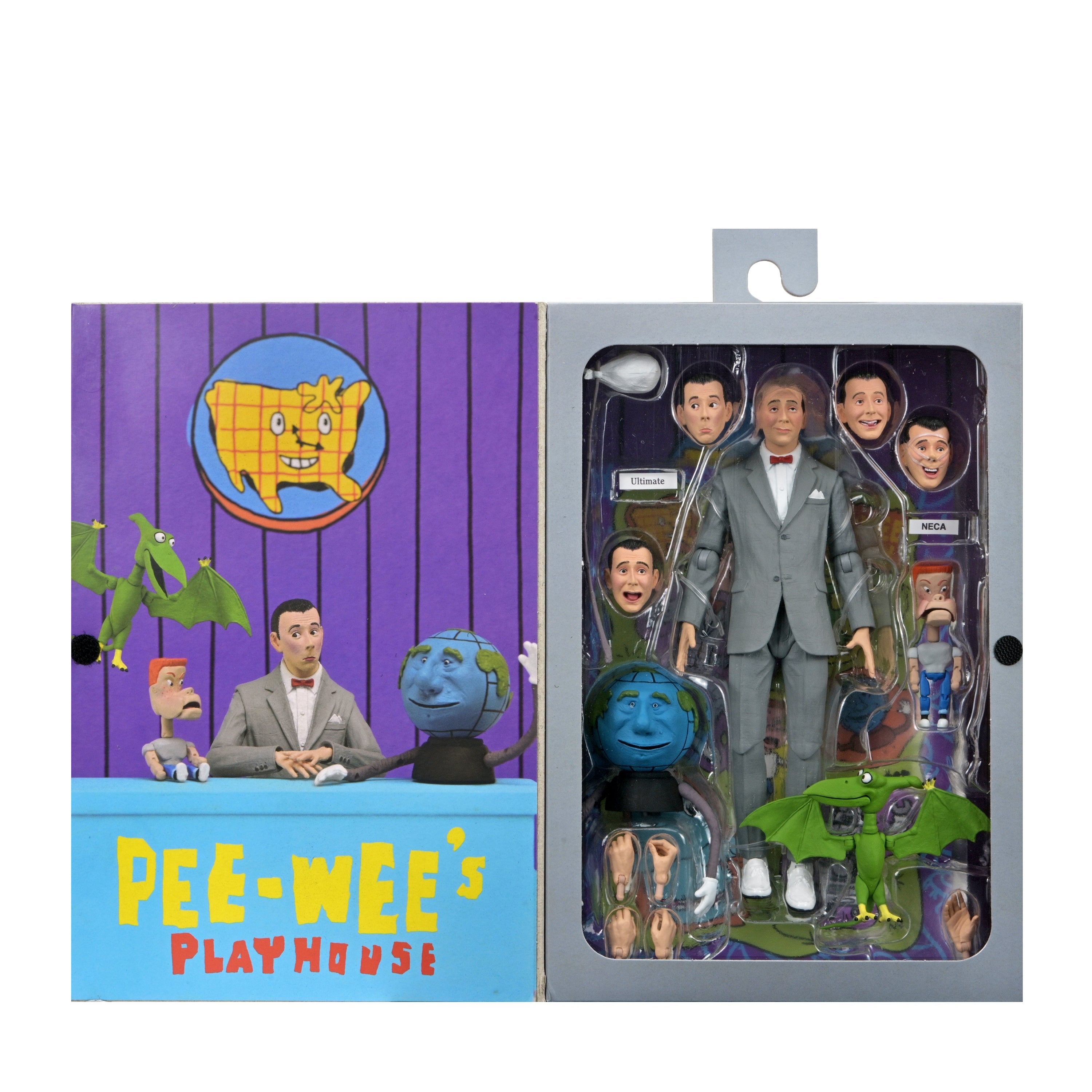Pee-wee Herman - Ultimate Pee-wee & Pals 7" Scale Action Figure on the NECA Store
