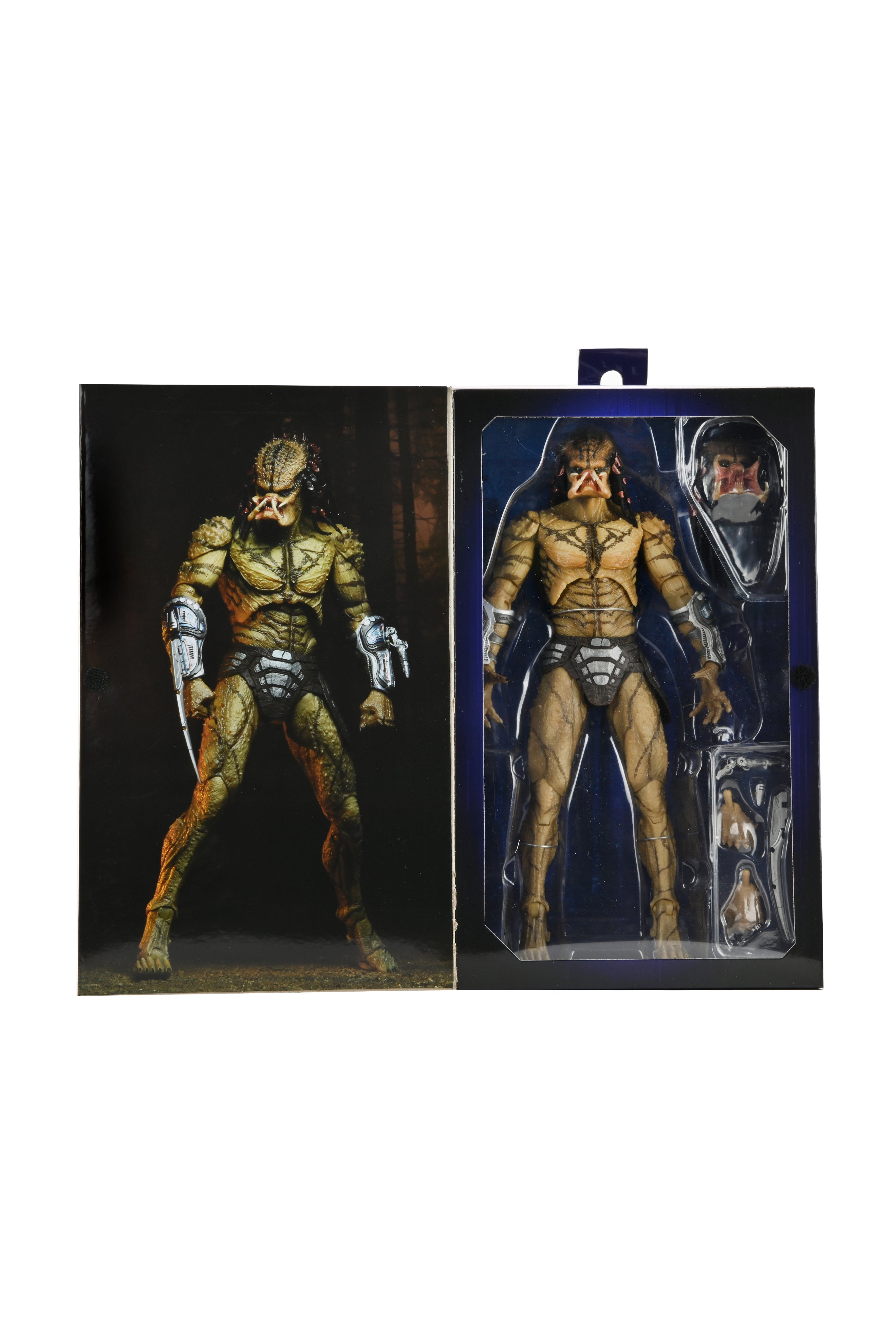 Predator (2018) - 7" Scale Action Figure - Deluxe Ultimate Assassin Predator (Unarmored) - NECA