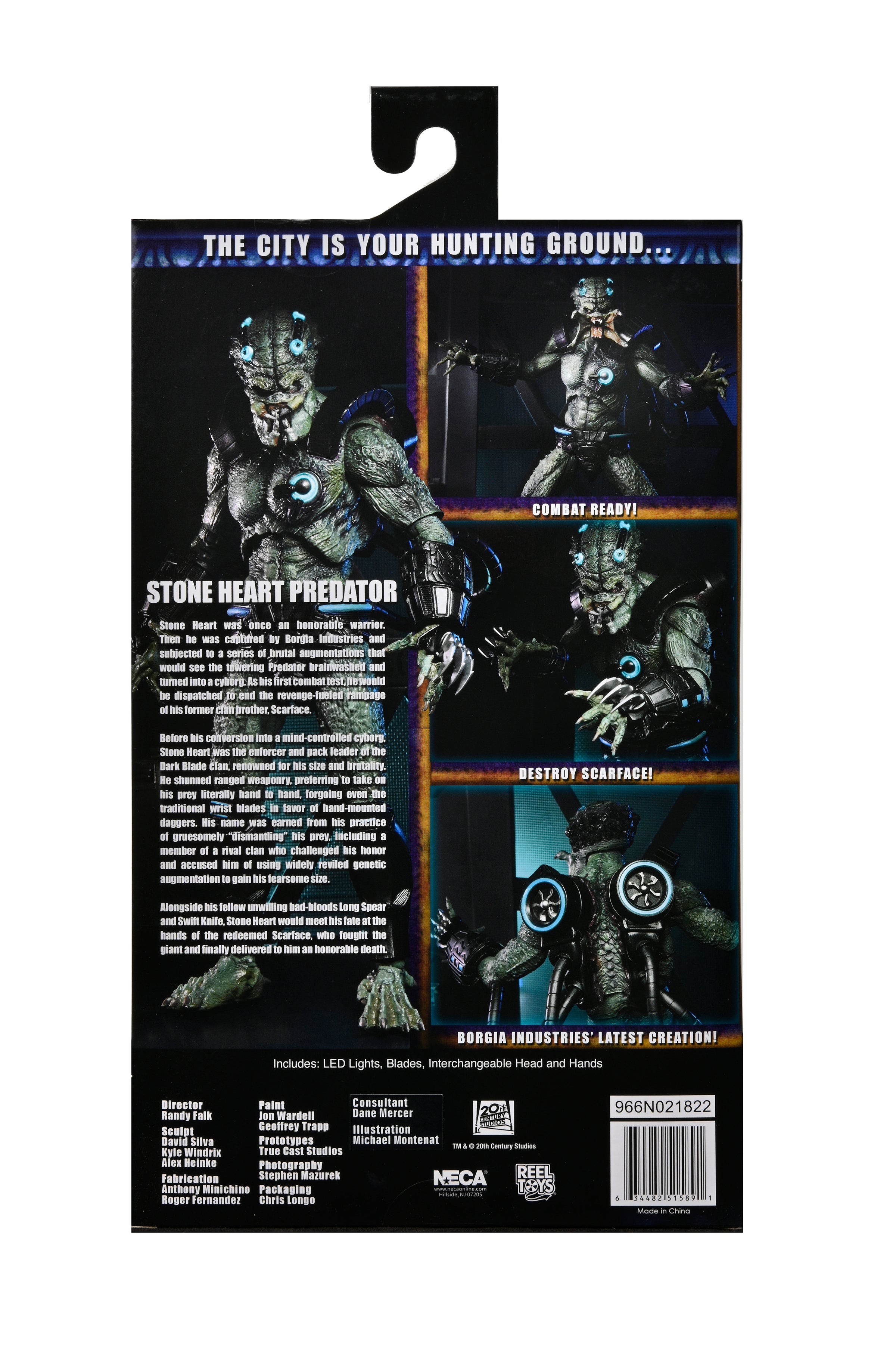 Predator - Concrete Jungle: Stone Heart Predator 7" Scale Action Figure