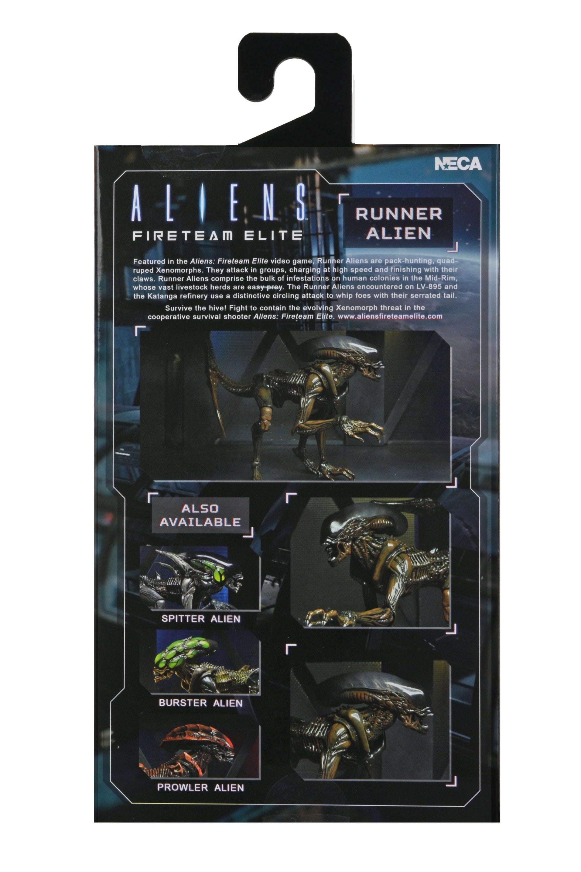 Aliens Fireteam Elite - Runner Alien 7" Scale Action Figure - NECA