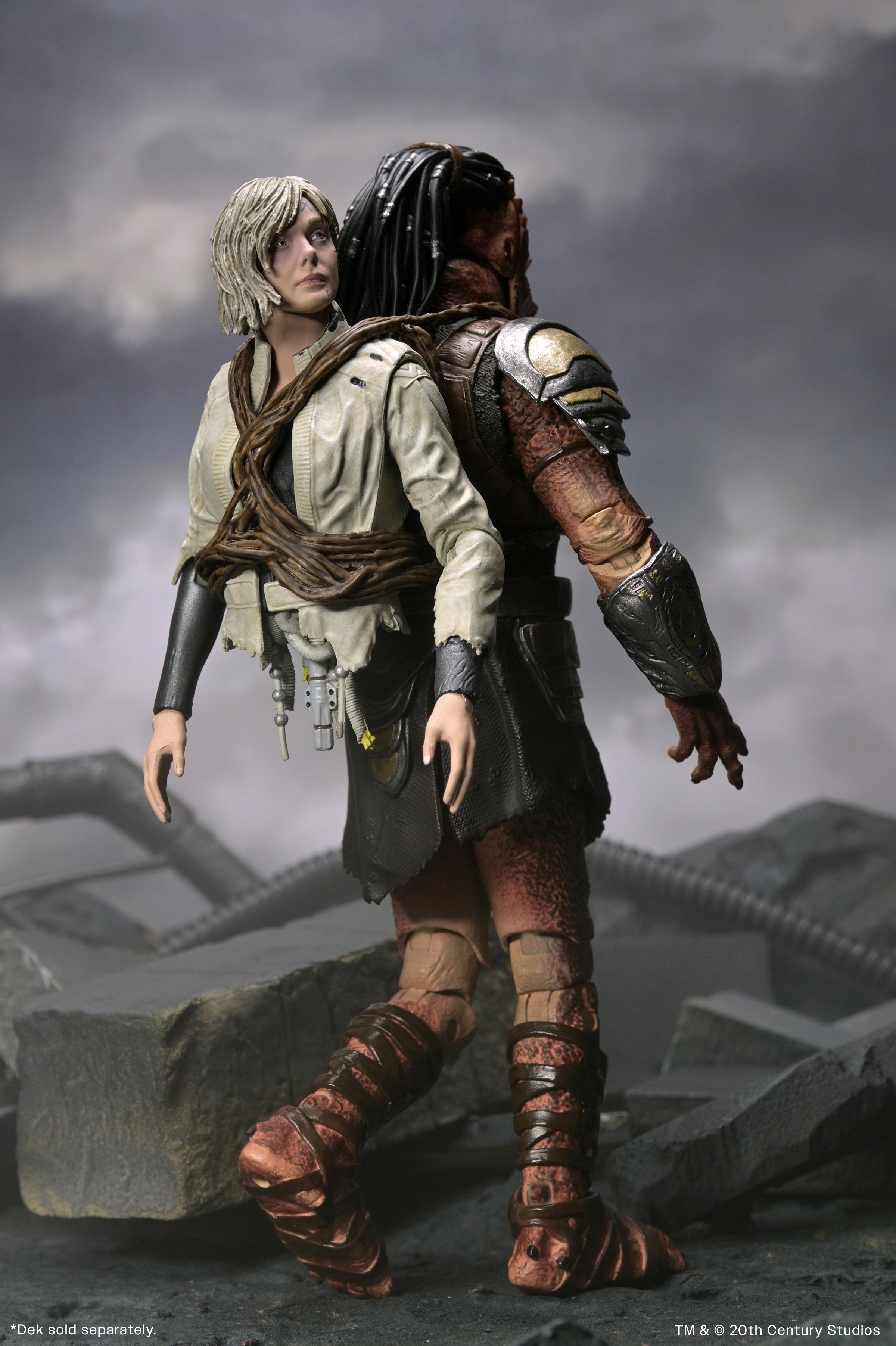 Predator: Badlands - Ultimate Thia & Bud 7" Scale Action Figures on the NECA Store - Featuring Thia and Predator figure which is sold separately