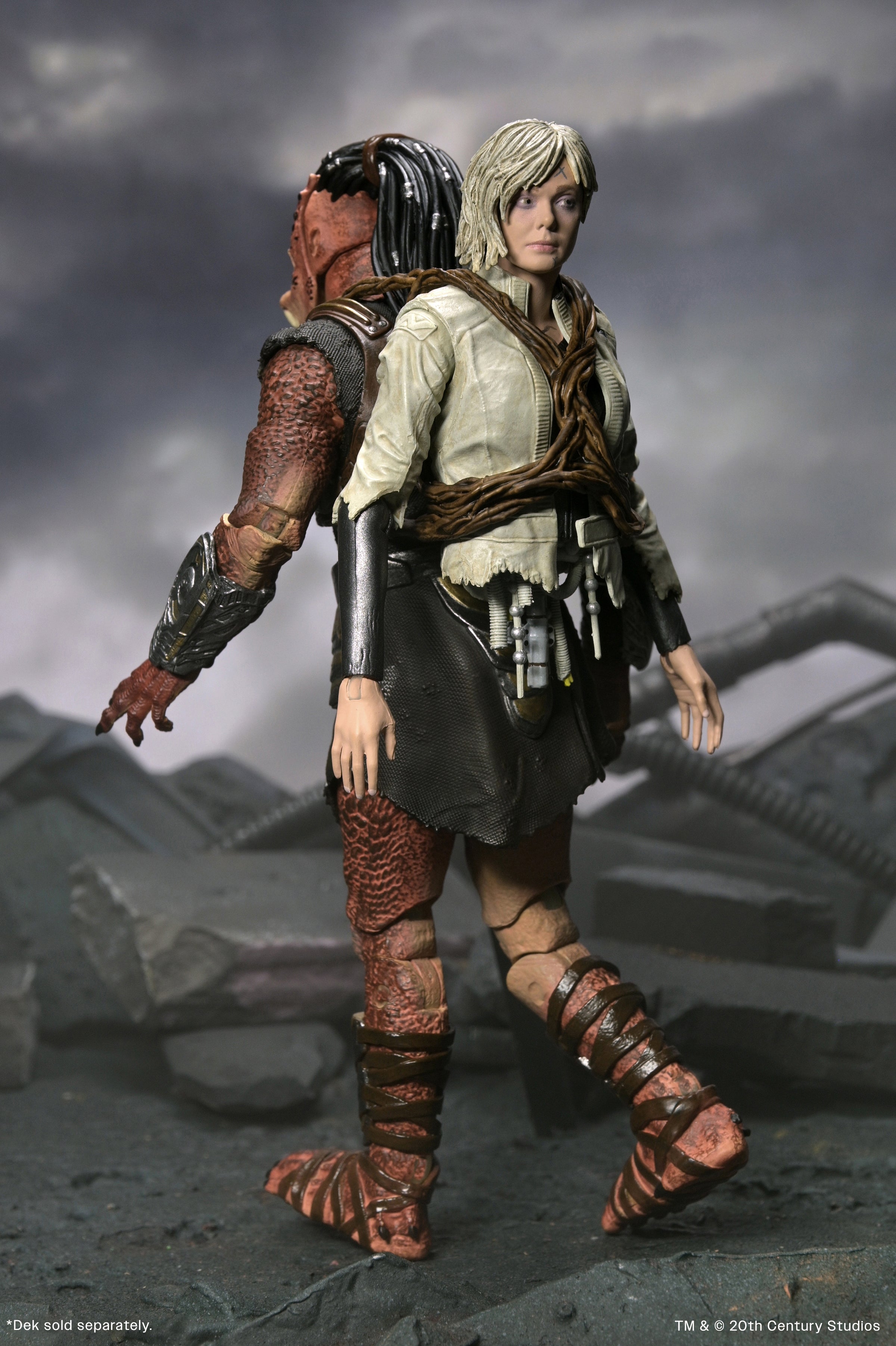 Predator: Badlands - Ultimate Thia & Bud 7" Scale Action Figures on the NECA Store - Featuring Thia and Predator figure which is sold separately