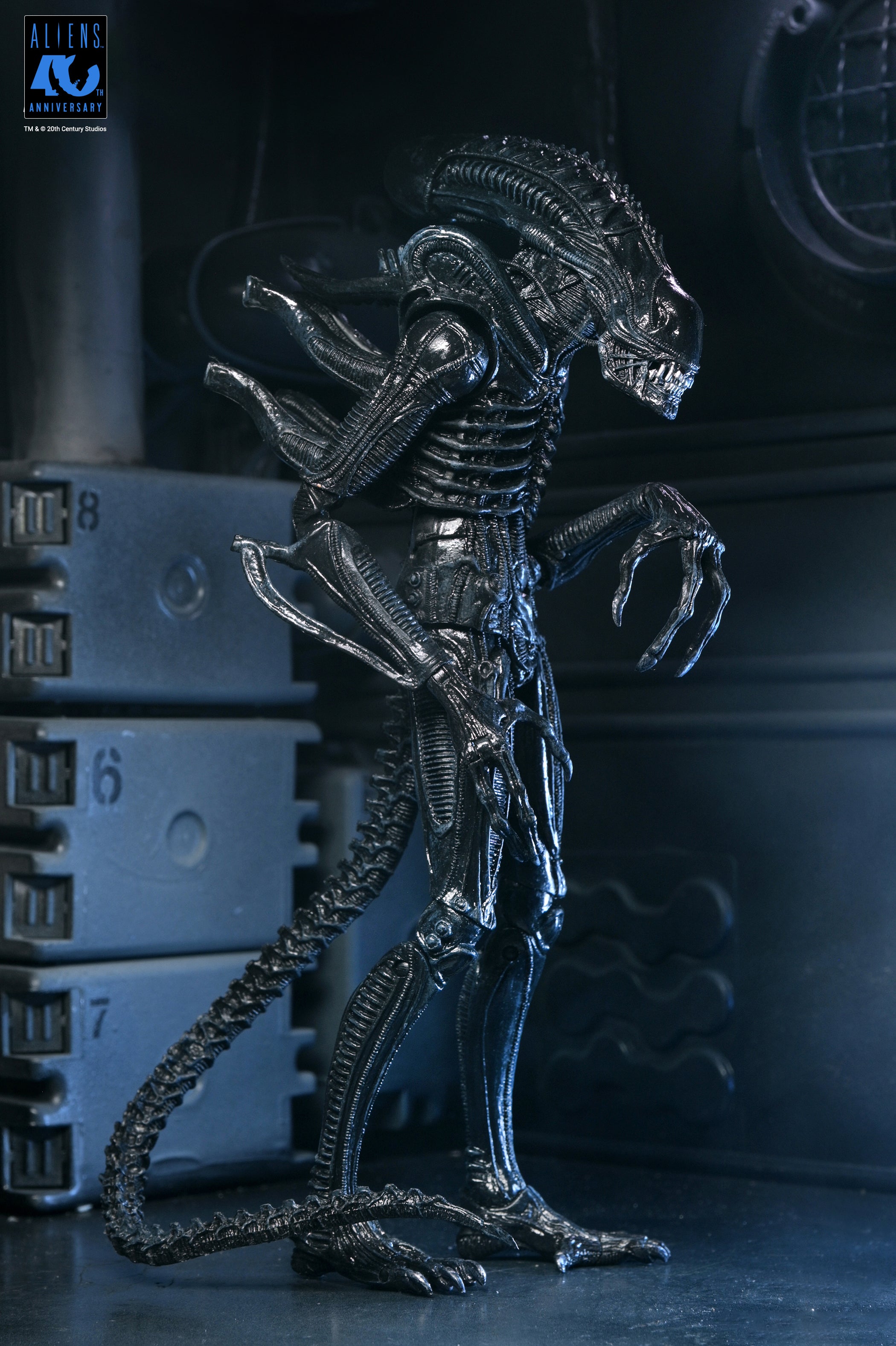 SF・ファンタジー・ホラー NECA ALIEN GIGER 40th ANNIVERSARY NECA XENOMORPH Alien Giger Version Anniversary Action Figure