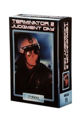 Terminator 2 - Ultimate T-1000 7” Scale Action Figure (Motorcycle Cop) - NECA