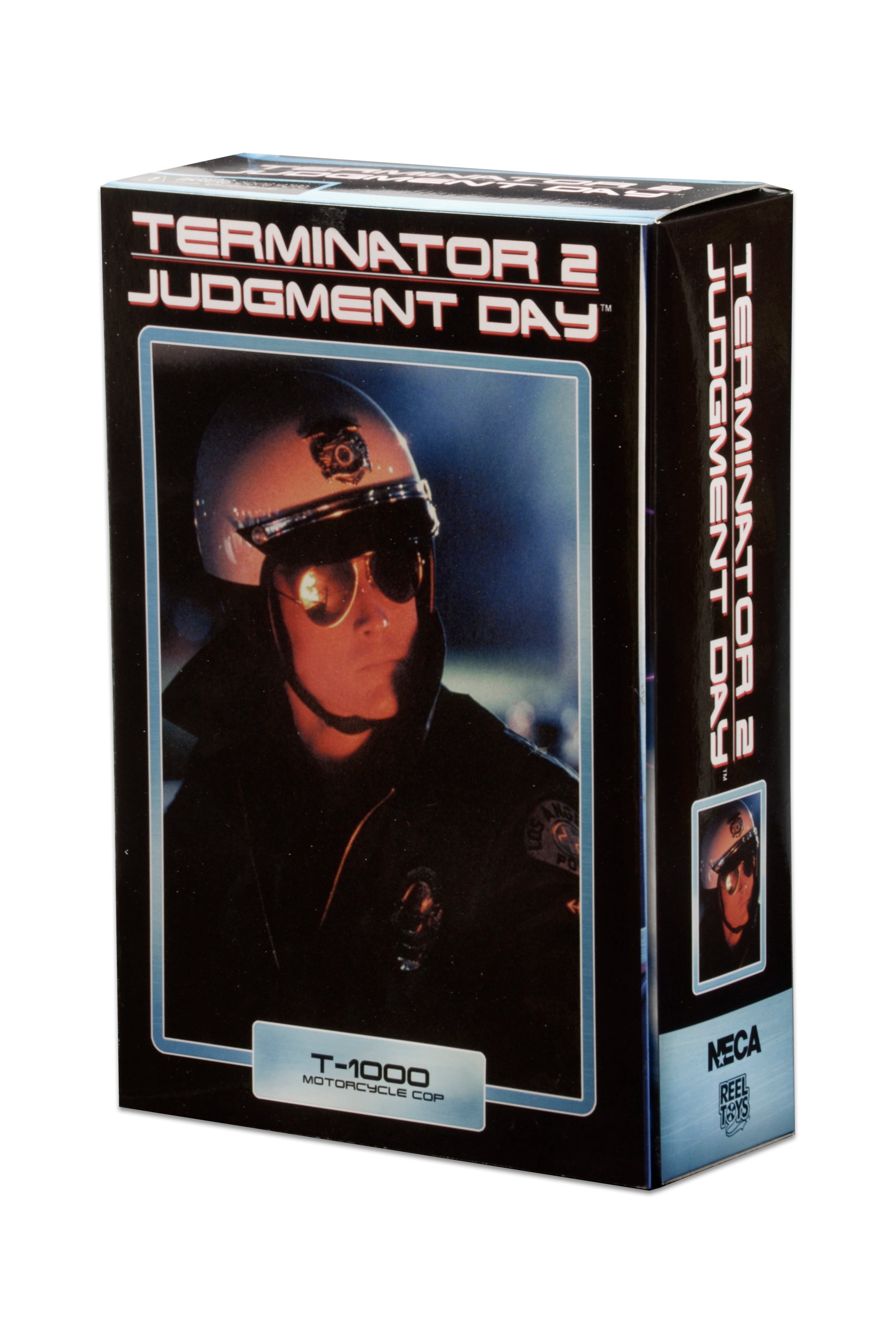 Terminator 2 - Ultimate T-1000 7” Scale Action Figure (Motorcycle Cop) - NECA