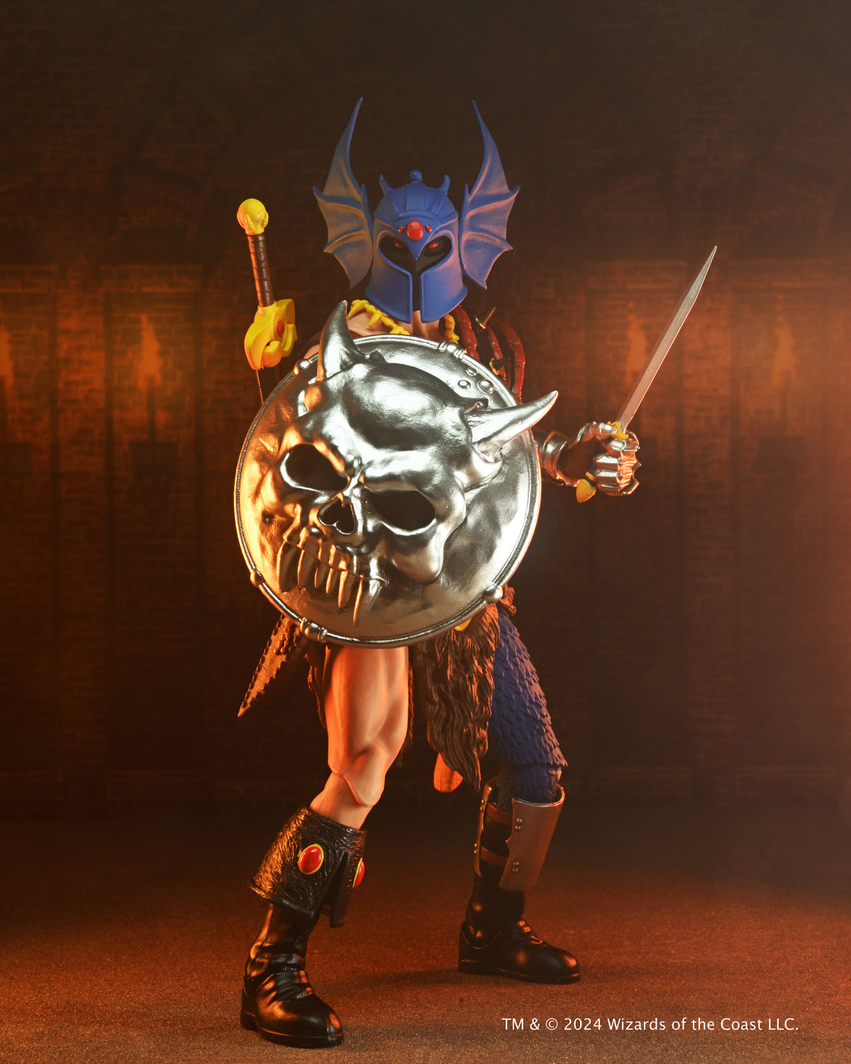 Dungeons and Dragons - 50th Anniversary Warduke 7" Scale Figure on Blister Card - NECA