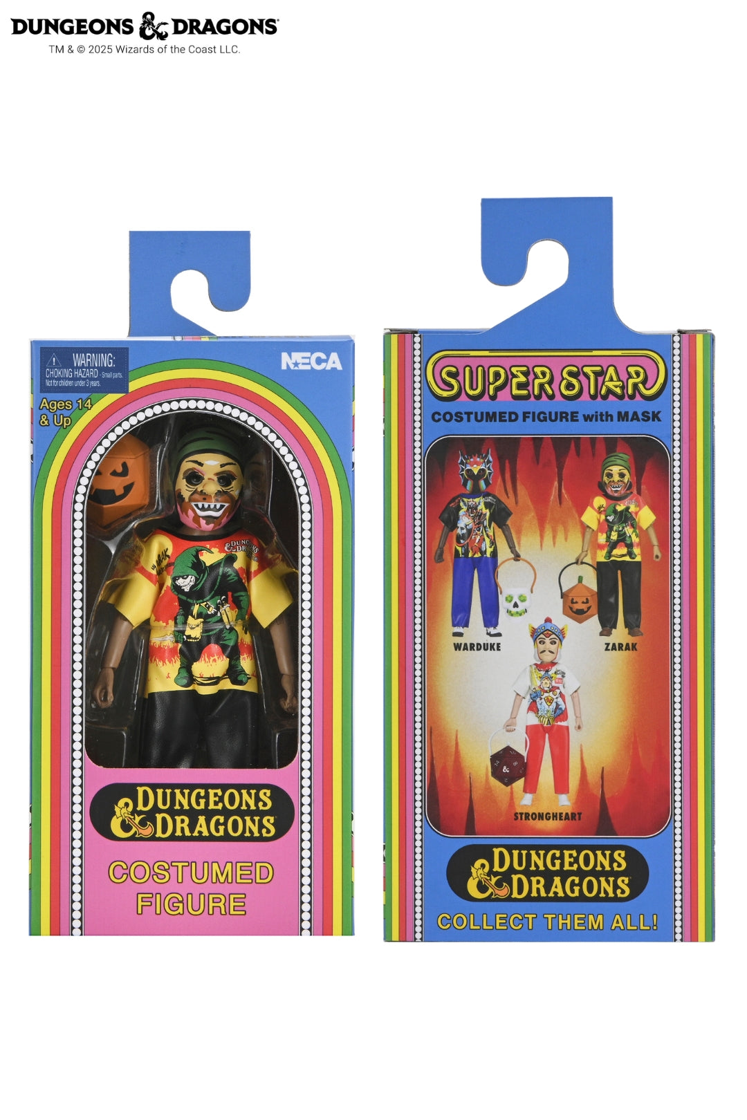 Dungeons & Dragons x Ben Cooper Costume Kids Collection - Zarak 6” Costumed Action Figure - NECA