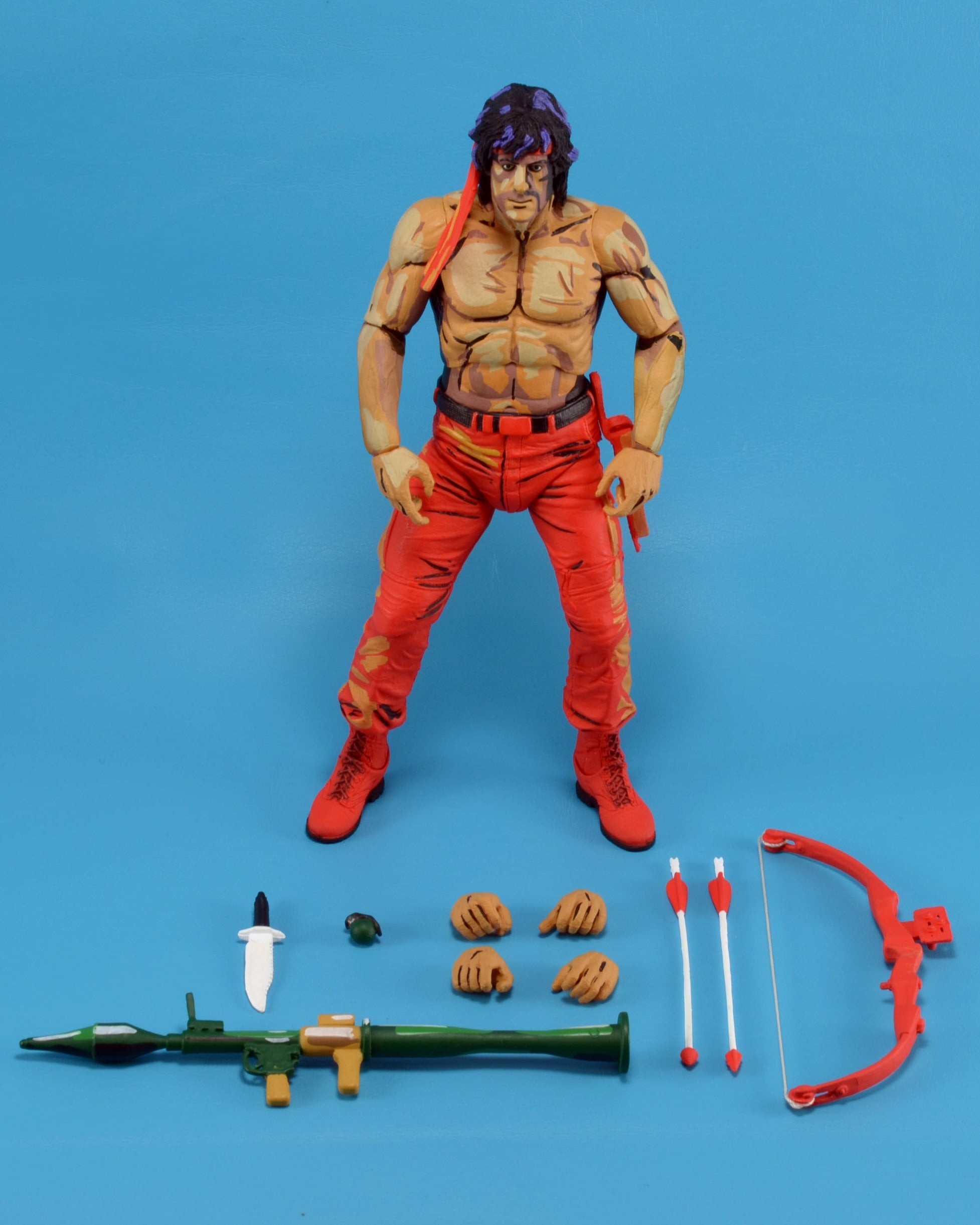 Rambo - First Blood Part II 7" Action Figure (Classic Video Game Appearance) on the NECA Store