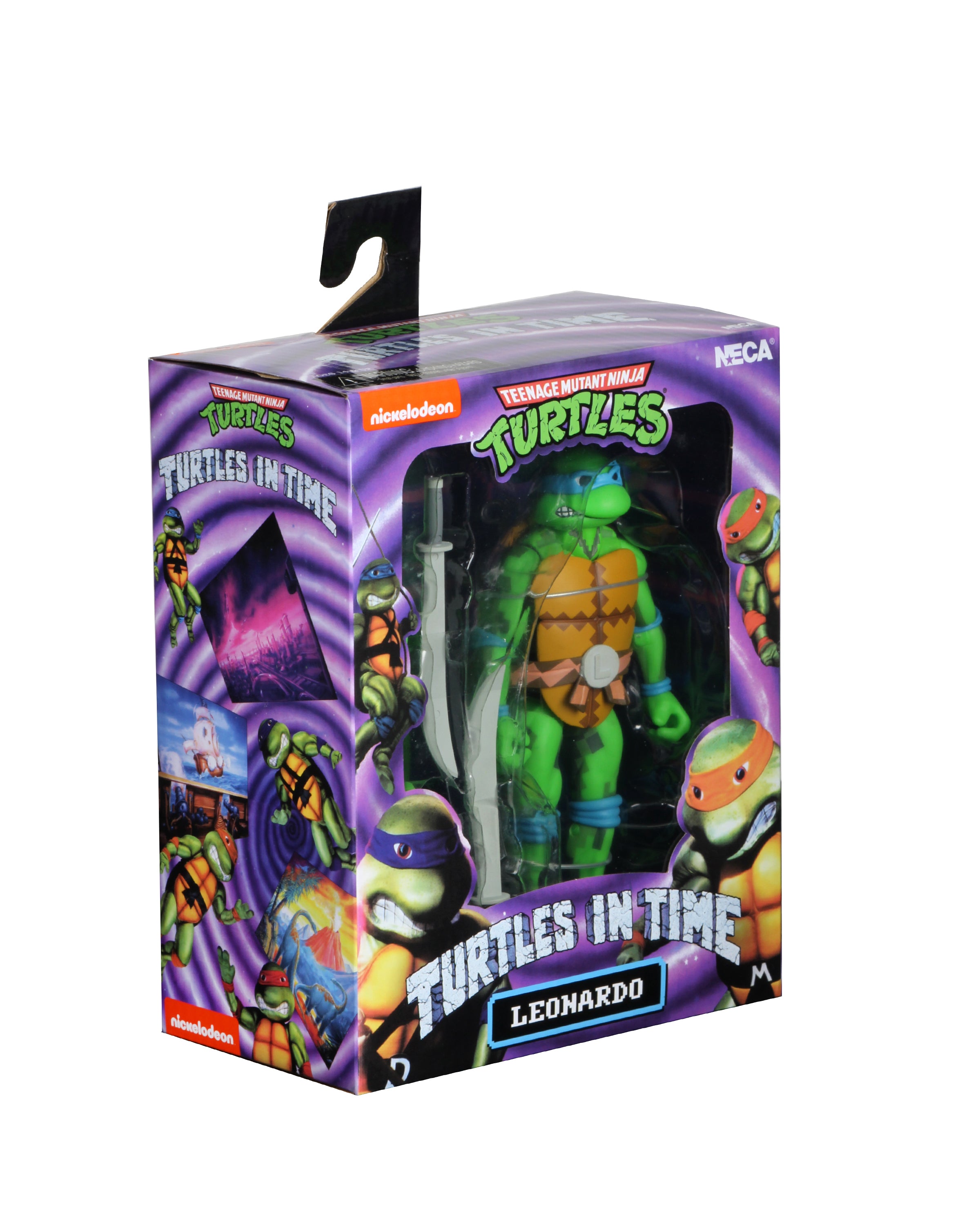 Teenage Mutant Ninja Turtles: Turtles in Time - Leonardo (Series 1) 7" Scale Action Figure - NECA VAULT