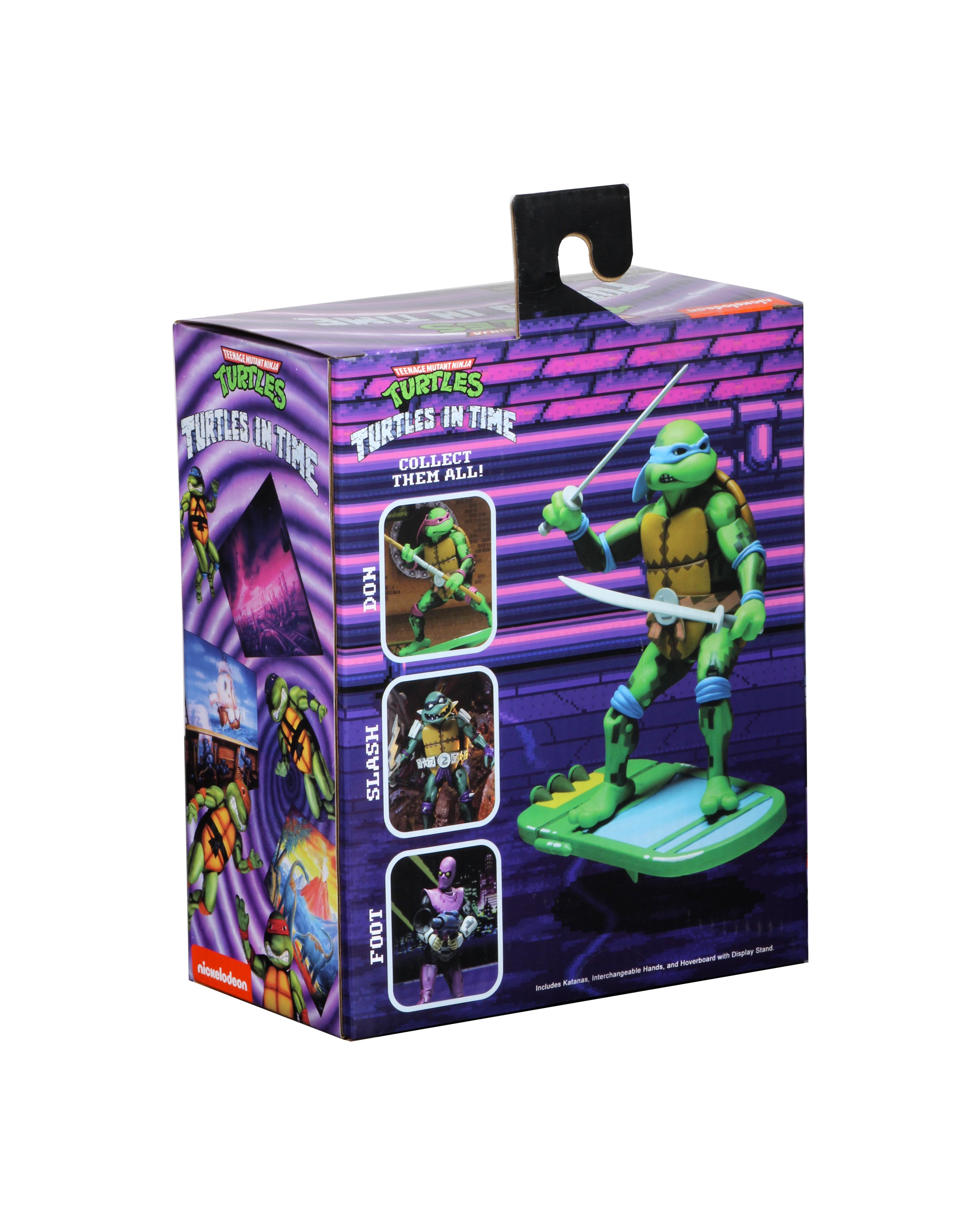 Teenage Mutant Ninja Turtles: Turtles in Time - Leonardo (Series 1) 7" Scale Action Figure - NECA VAULT