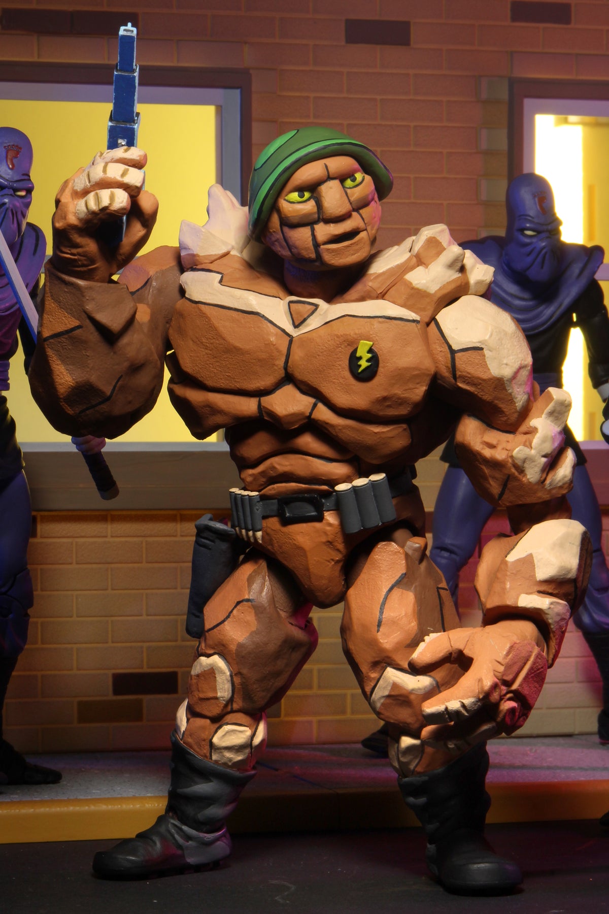 Teenage Mutant Ninja Turtles (Cartoon) – Tragg and Grannitor 7” Scale Action Figure (2-Pack)