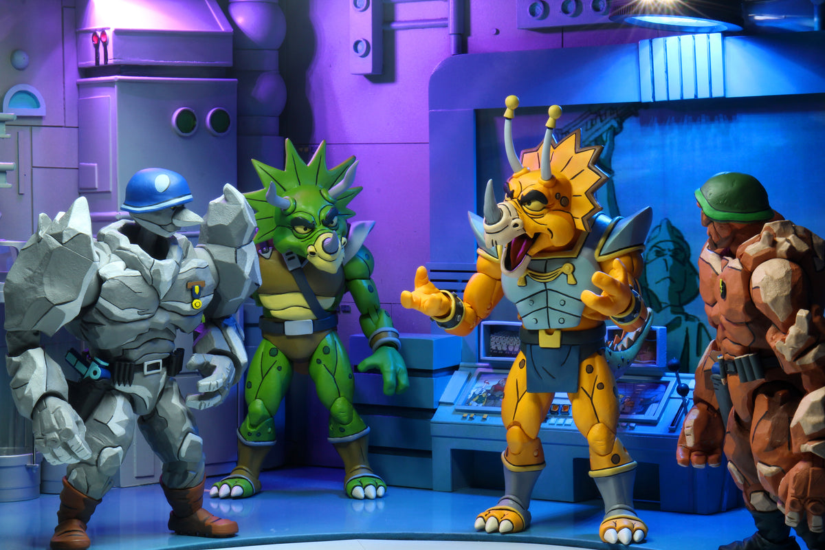 Teenage Mutant Ninja Turtles (Cartoon) – Captain Zarax and Zork 7” Scale Action Figure (2-Pack)