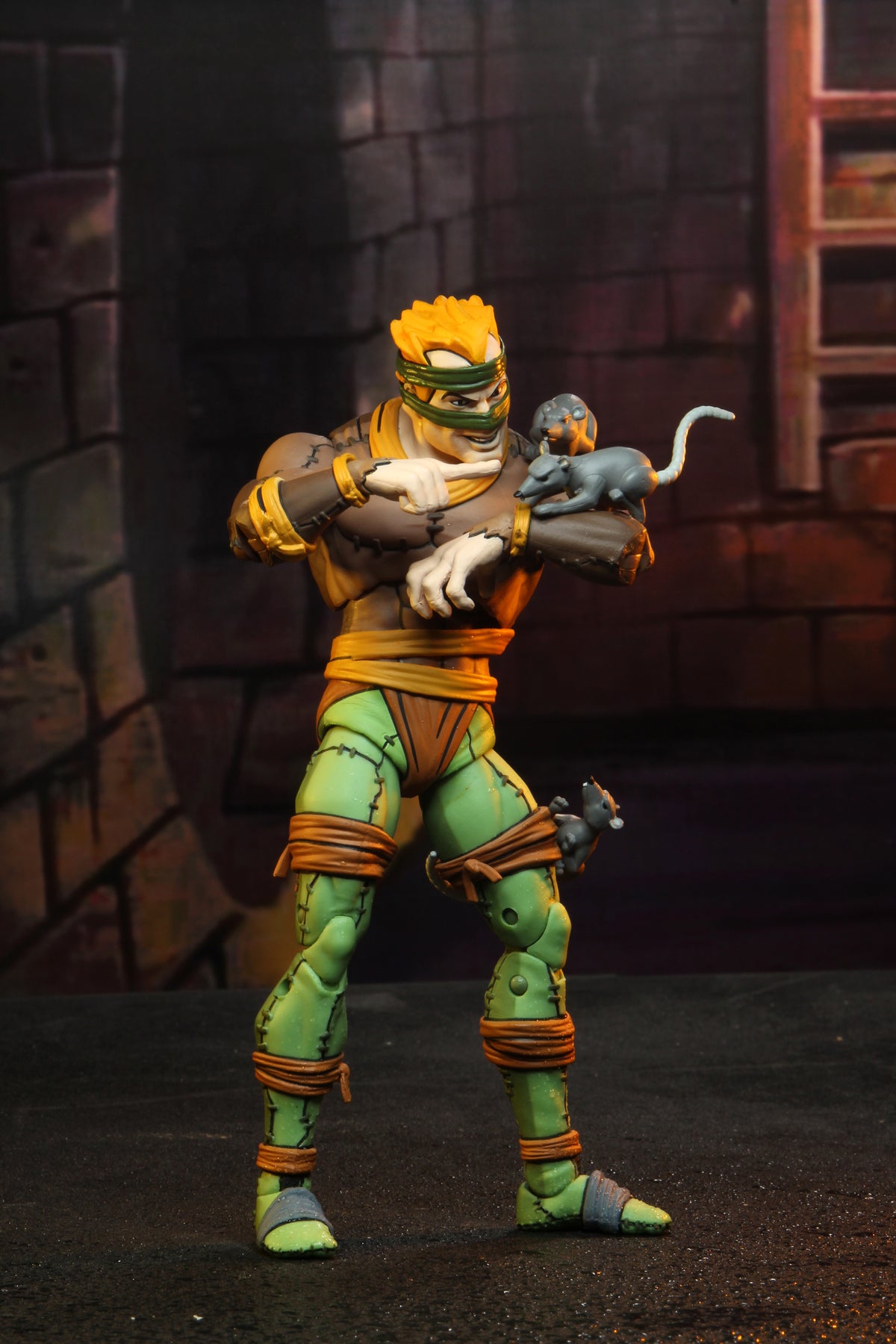 Teenage Mutant Ninja Turtles (Cartoon) – Rat King & Vernon 7” Scale Action Figure (2-Pack)