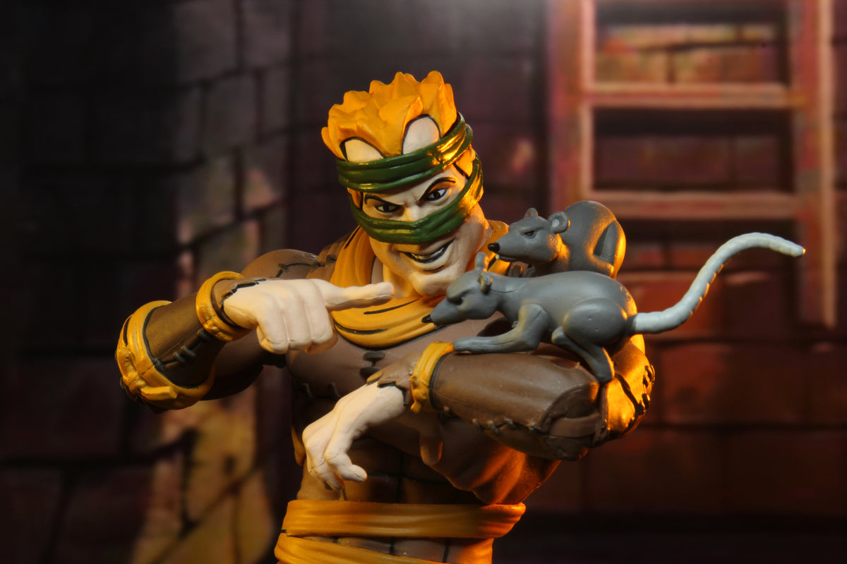 Teenage Mutant Ninja Turtles (Cartoon) – Rat King & Vernon 7” Scale Action Figure (2-Pack)
