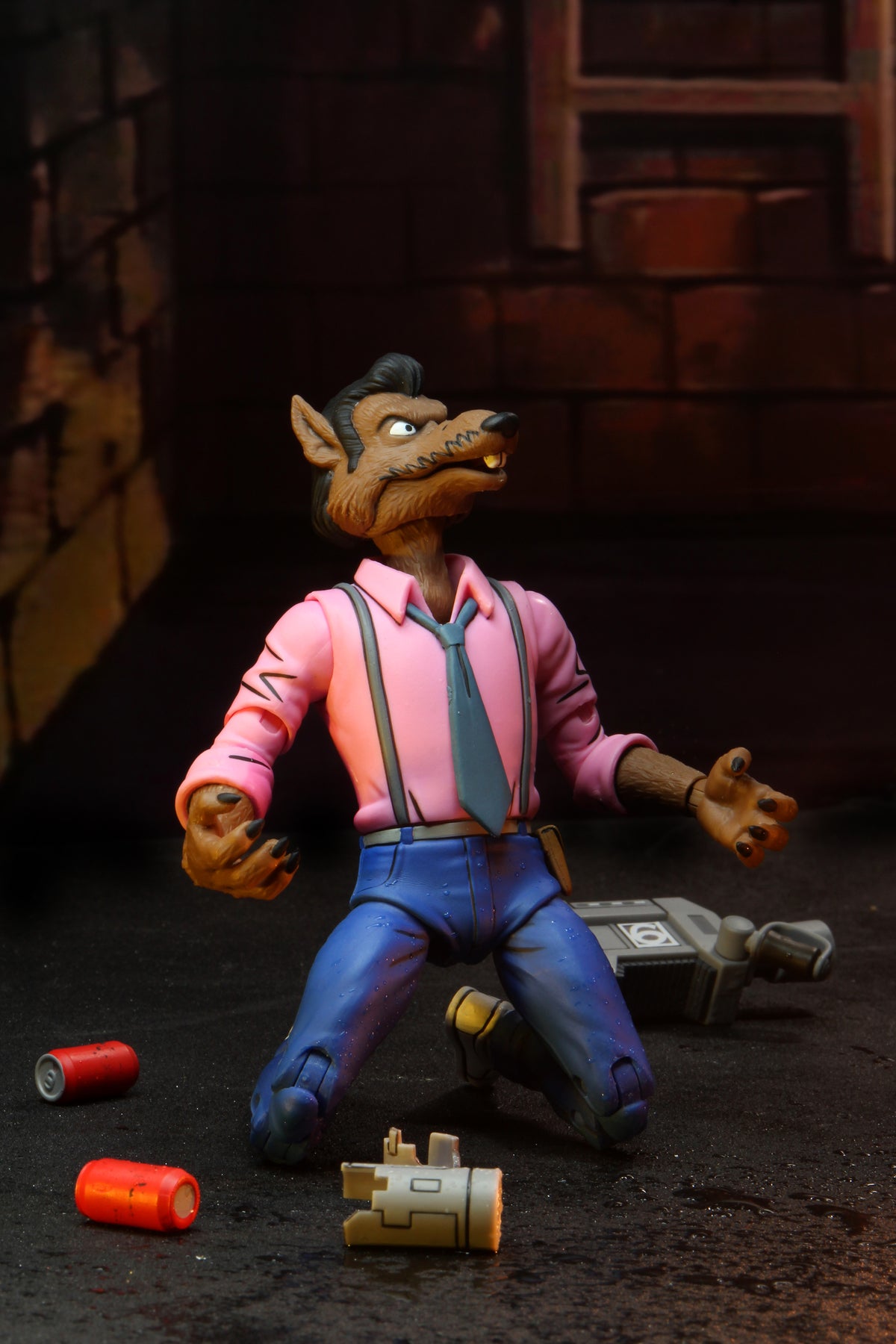 Teenage Mutant Ninja Turtles (Cartoon) – Rat King & Vernon 7” Scale Action Figure (2-Pack)