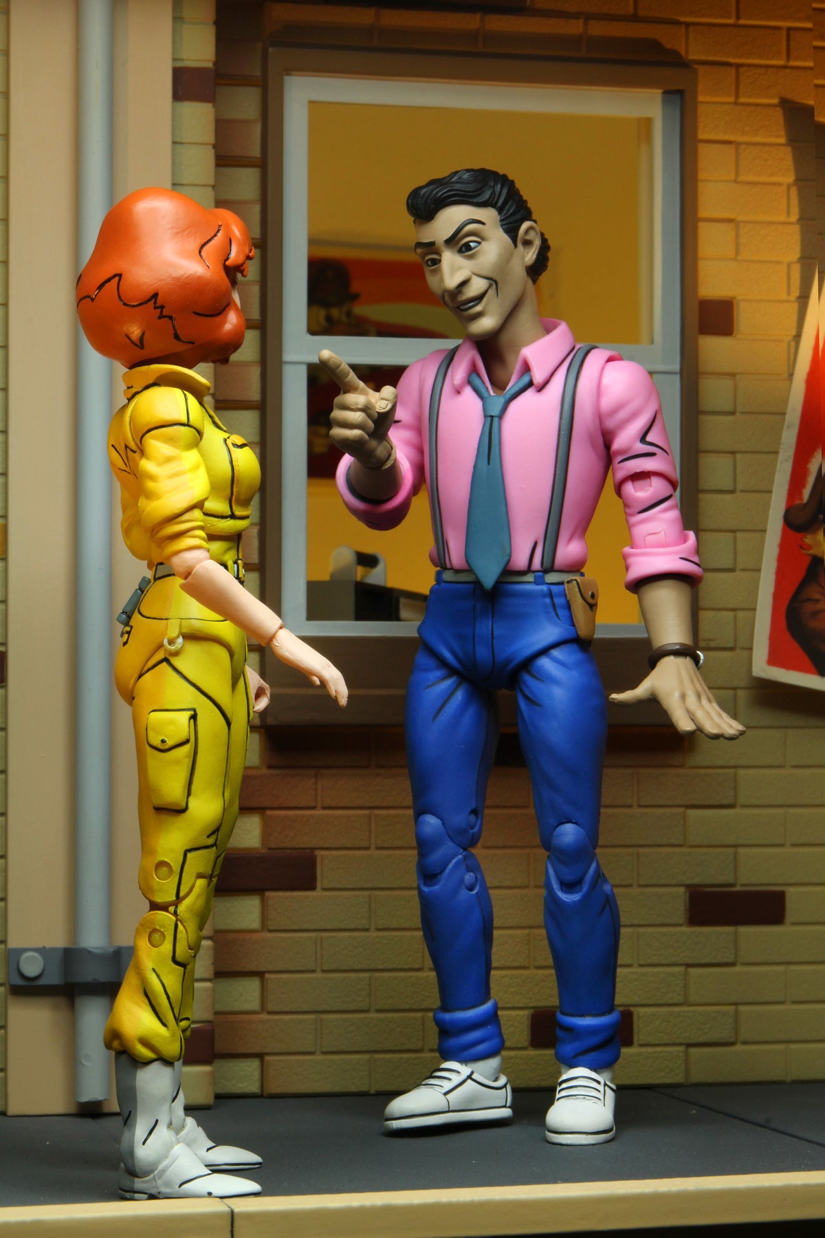 Teenage Mutant Ninja Turtles (Cartoon) – Rat King & Vernon 7” Scale Action Figure (2-Pack)