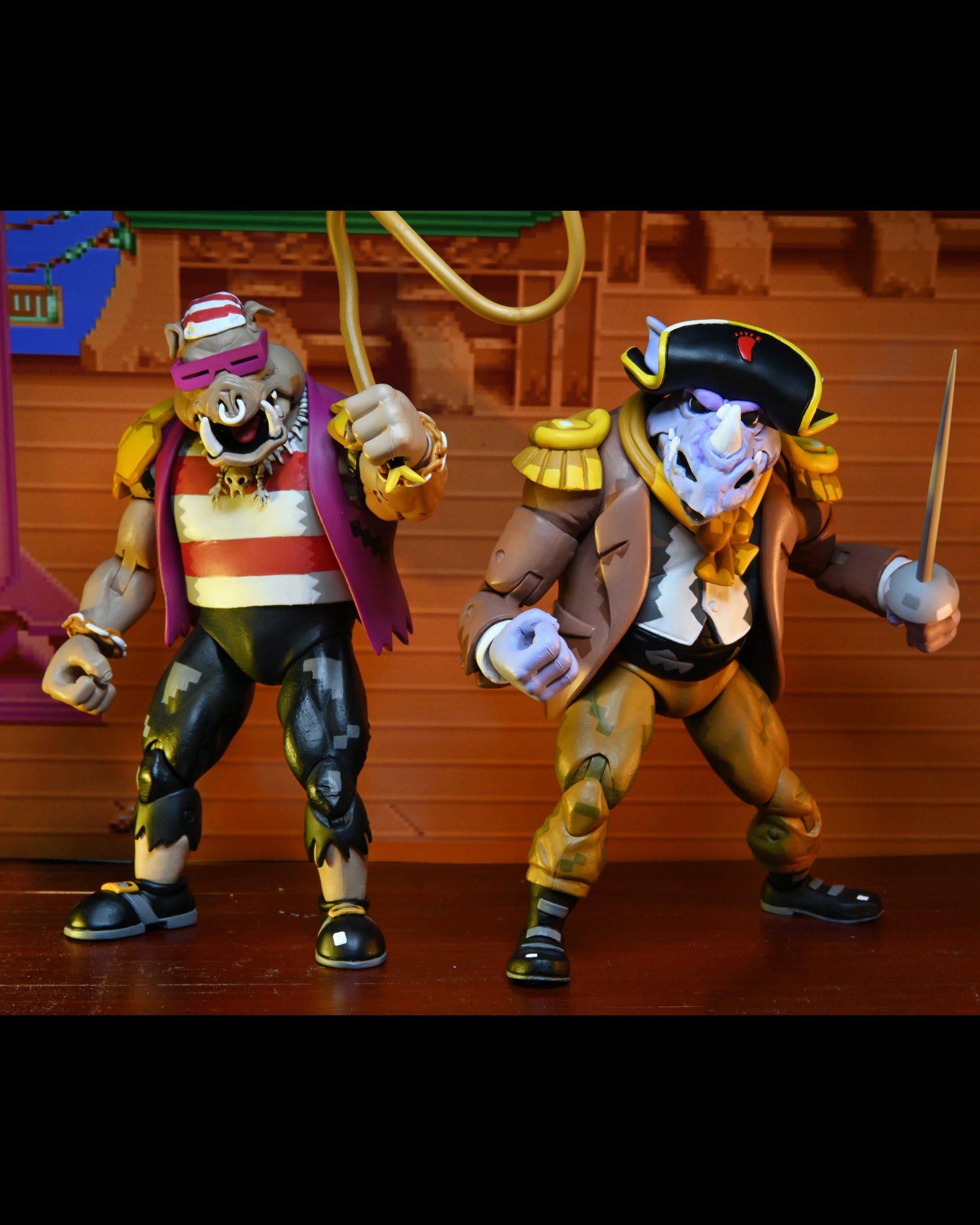 Teenage Mutant Ninja Turtles - Turtles in Time Pirate Rocksteady