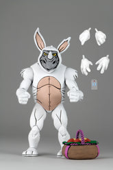 Teenage Mutant Ninja Turtles (Cartoon) - Bunny Suit Rocksteady 7" Scale Action Figure - NECA VAULT