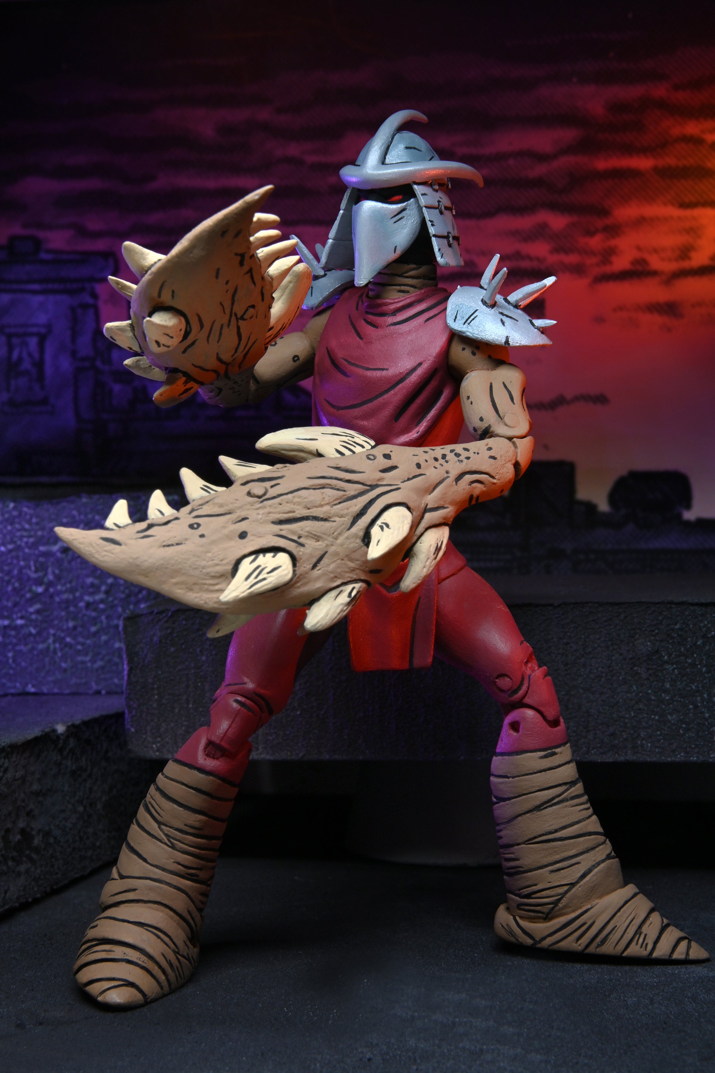 Teenage Mutant Ninja Turtles (Mirage Comics) - 7" Scale Action Figure - Shredder (Mutant Claw) - NECA VAULT