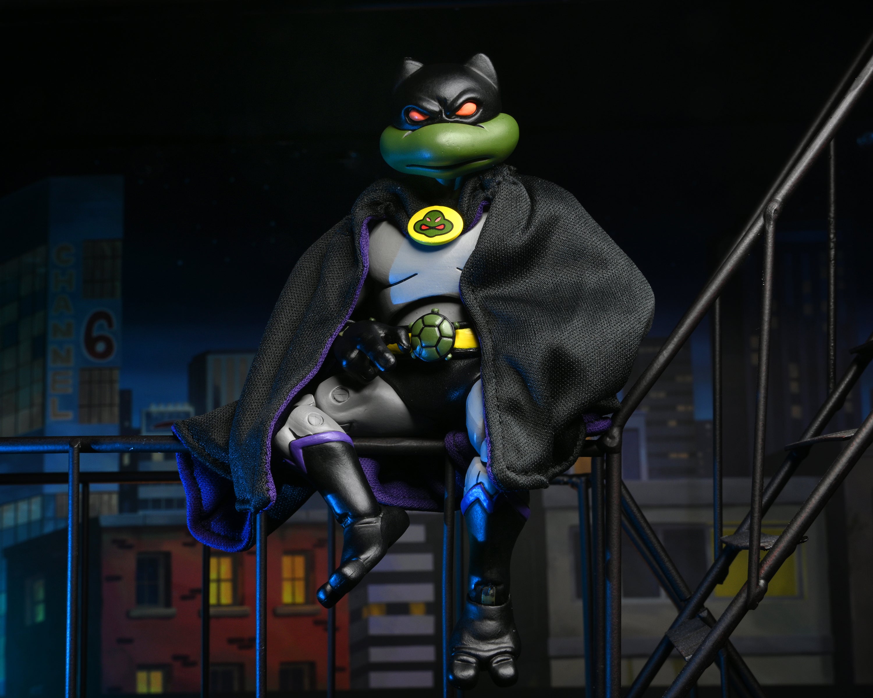 Teenage Mutant Ninja Turtles (Cartoon) - Donatello the Dark 7" Scale Action Figure - NECA VAULT