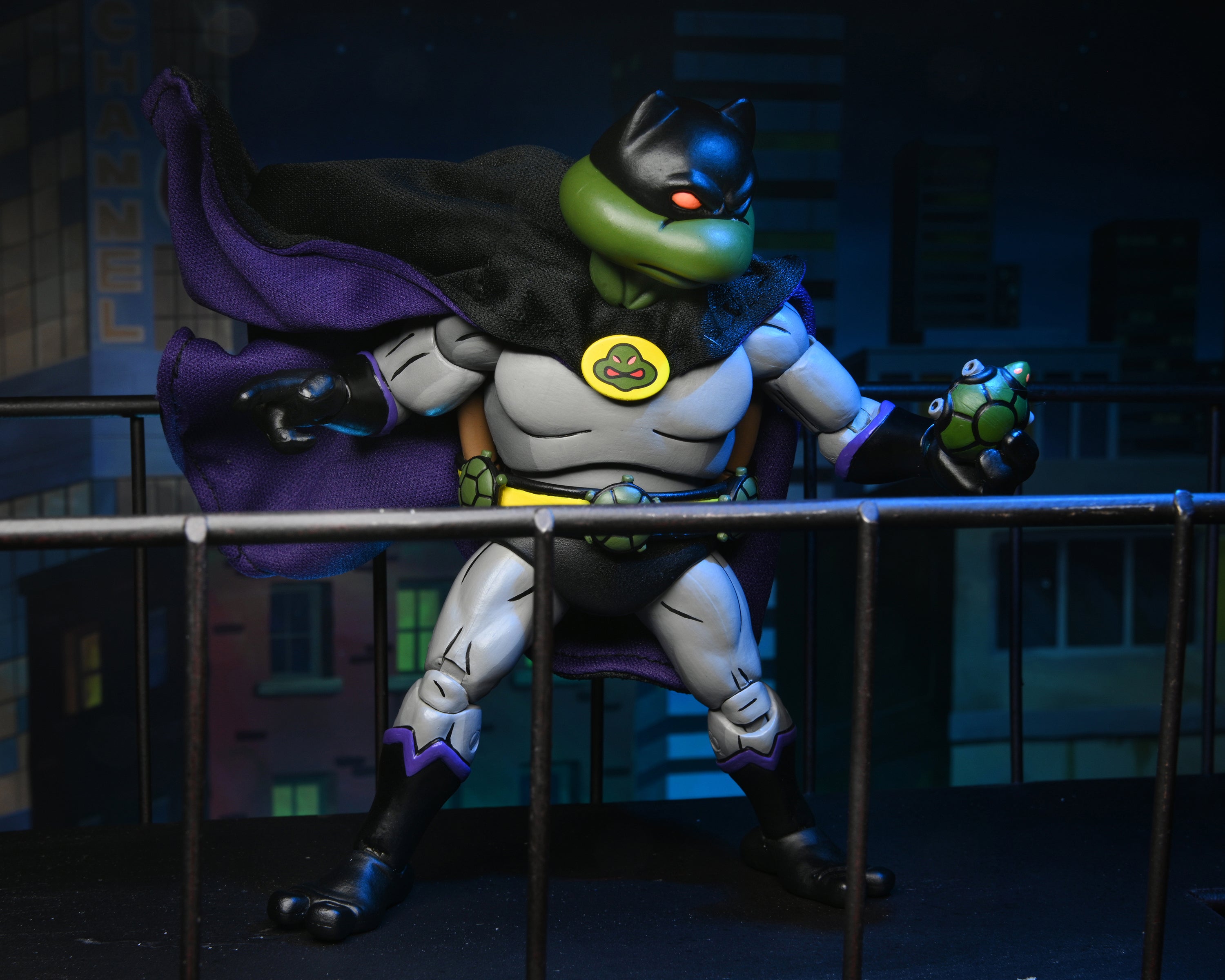 Teenage Mutant Ninja Turtles (Cartoon) - Donatello the Dark 7" Scale Action Figure - NECA VAULT