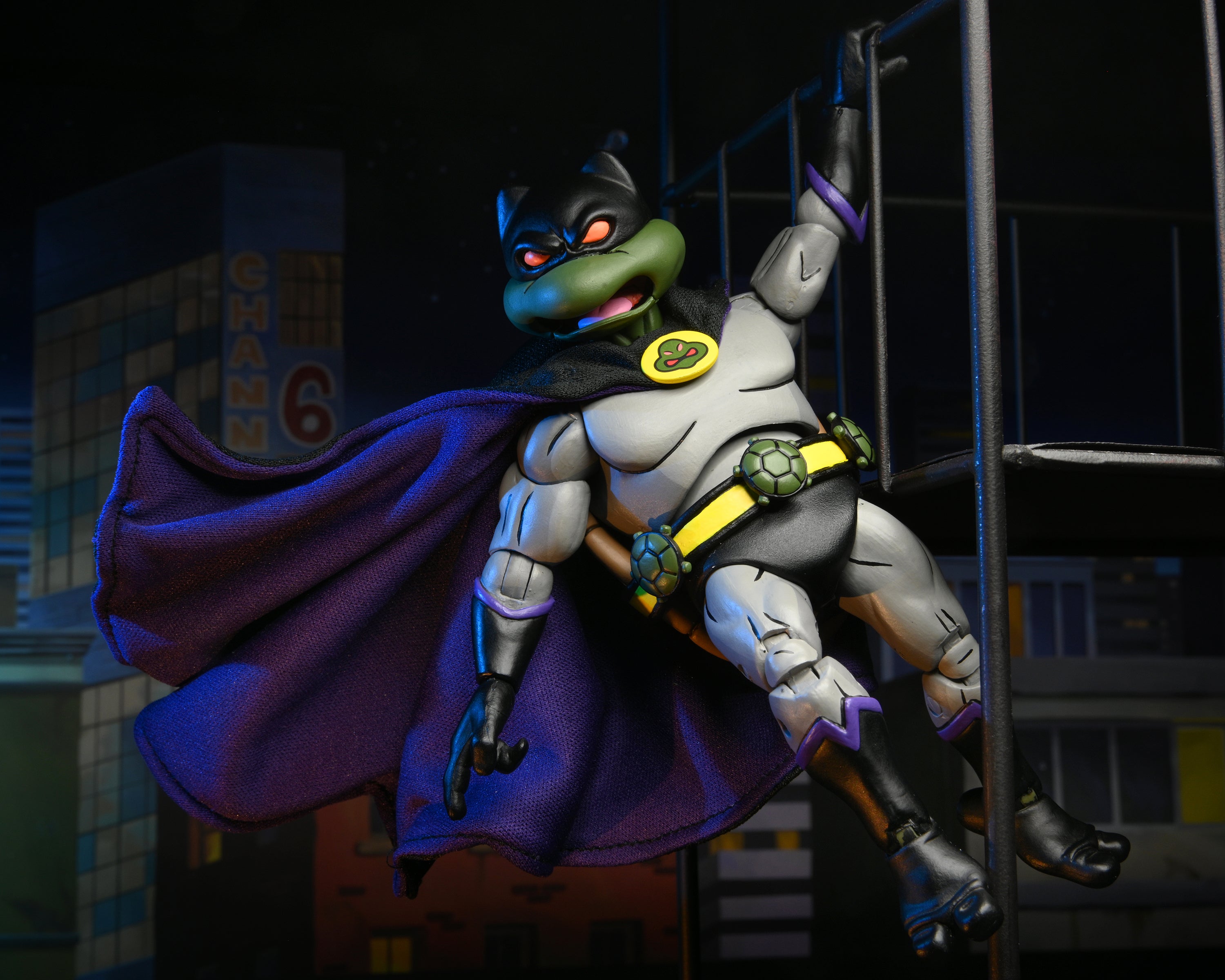 Teenage Mutant Ninja Turtles (Cartoon) - Donatello the Dark 7" Scale Action Figure - NECA VAULT