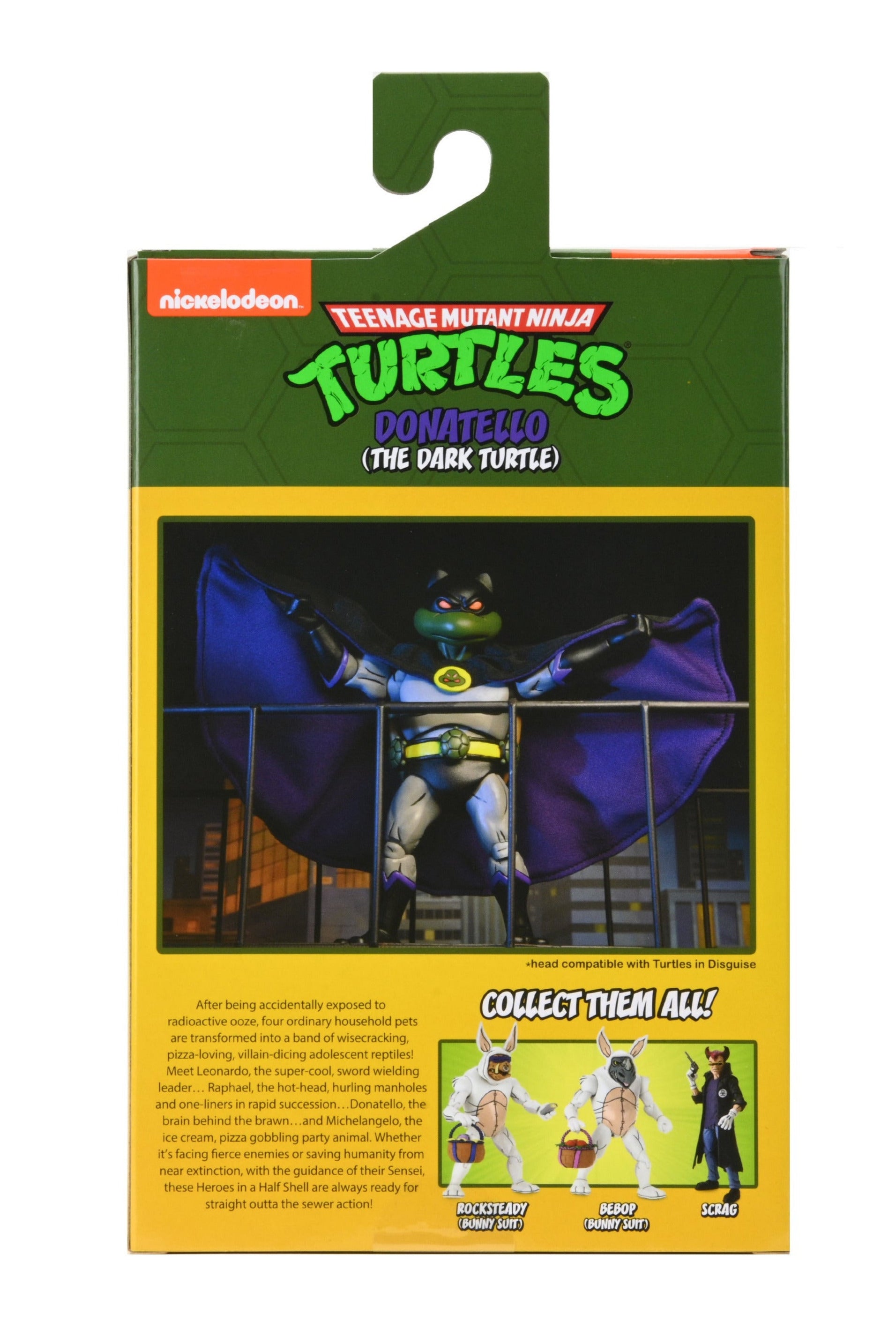 Teenage Mutant Ninja Turtles (Cartoon) - Donatello the Dark 7" Scale Action Figure - NECA VAULT