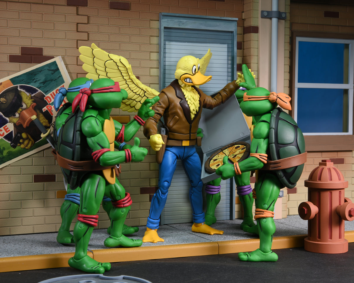 Teenage Mutant Ninja Turtles (Cartoon) – Ace Duck & Mutagen Man 7” Scale Action Figure (2-Pack)