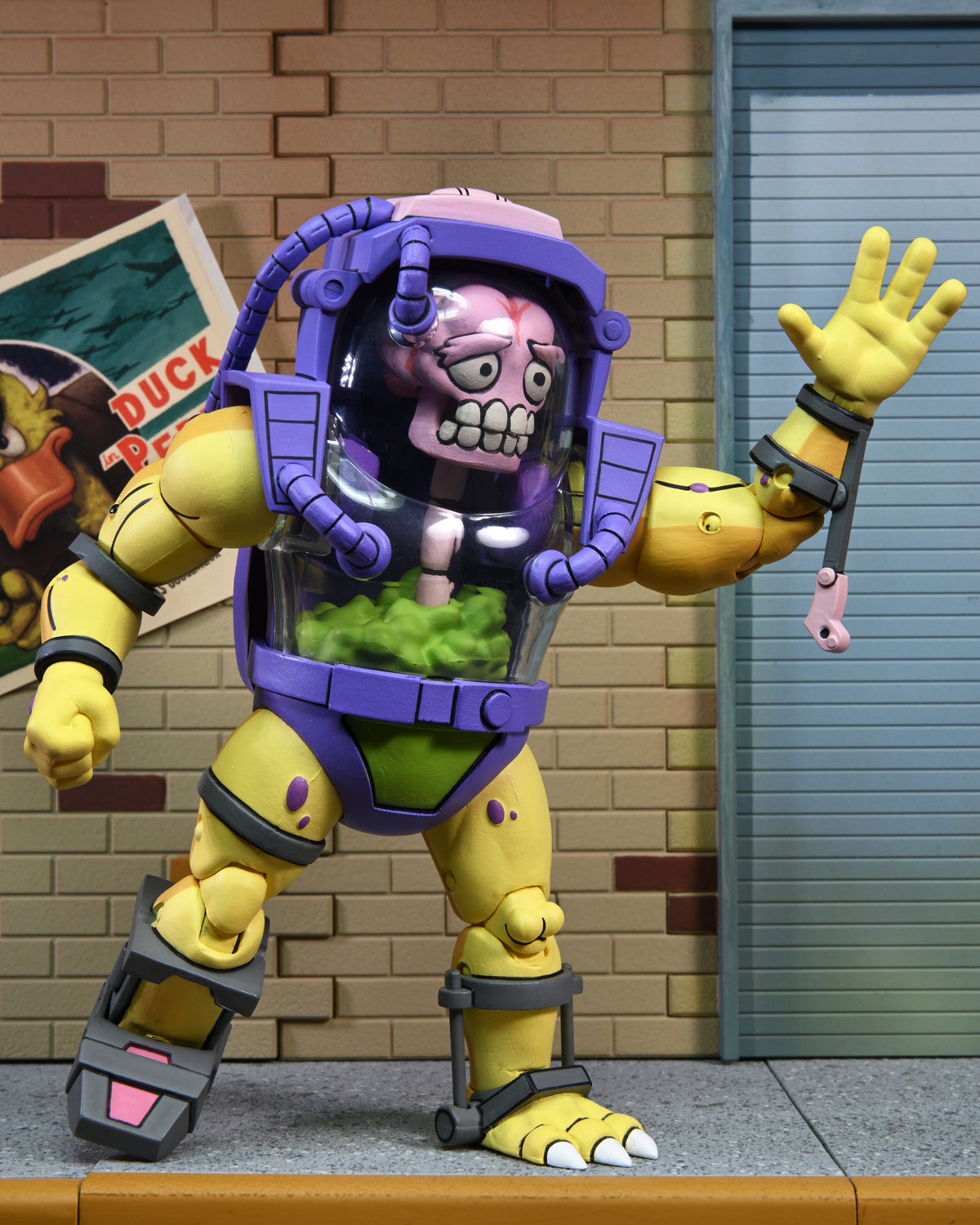 Teenage Mutant Ninja Turtles (Cartoon) – Ace Duck & Mutagen Man 7” Scale Action Figure (2-Pack)