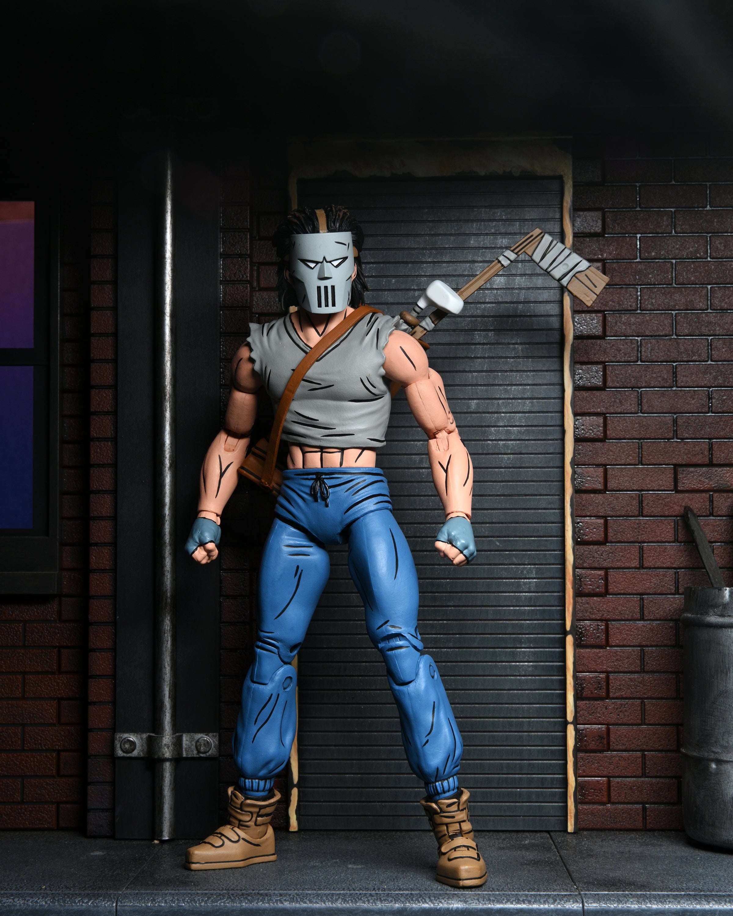 Teenage Mutant Ninja Turtles (Mirage Comics) - Casey Jones 7” Scale Action Figure - NECA