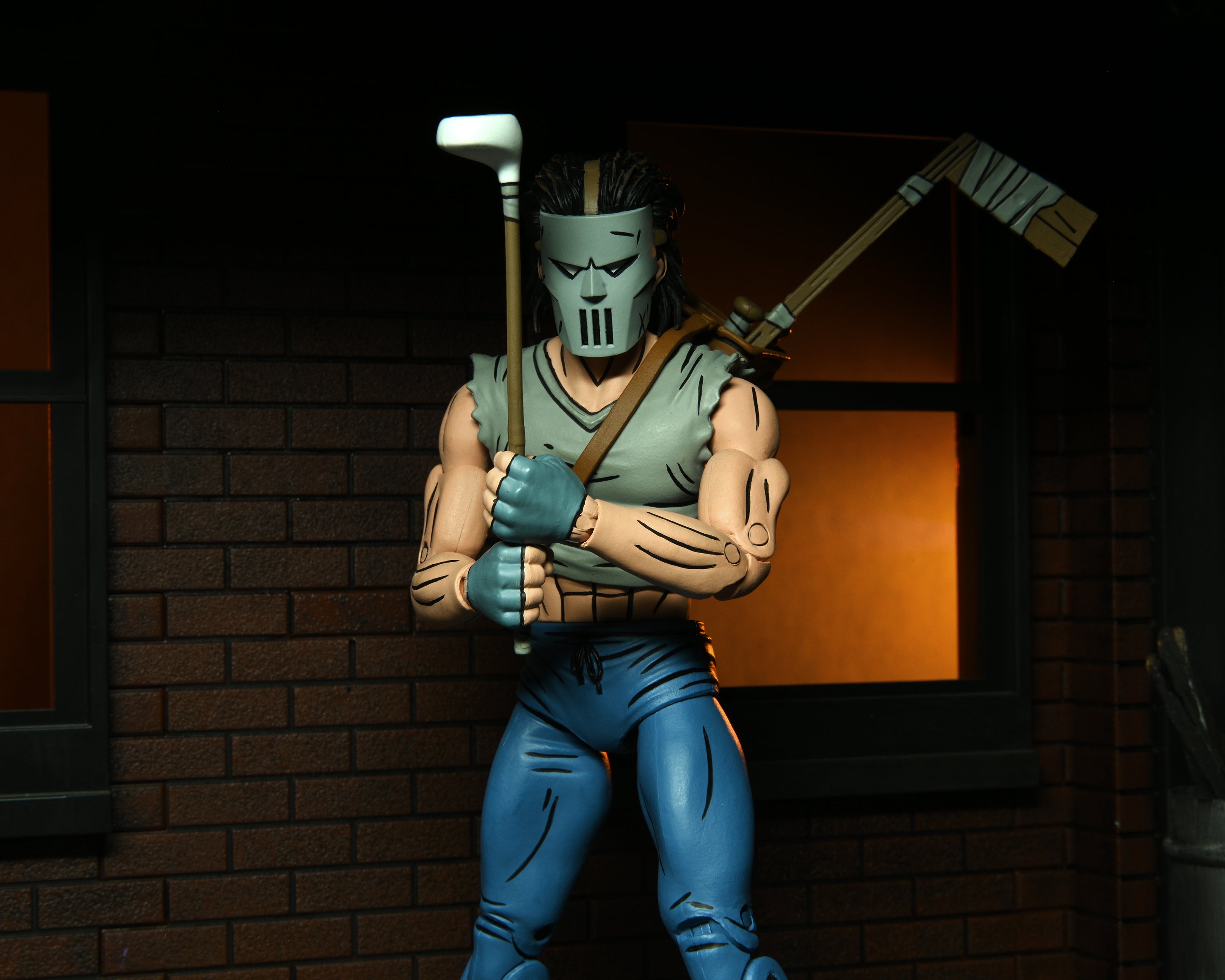 Teenage Mutant Ninja Turtles (Mirage Comics) - Casey Jones 7” Scale Action Figure - NECA
