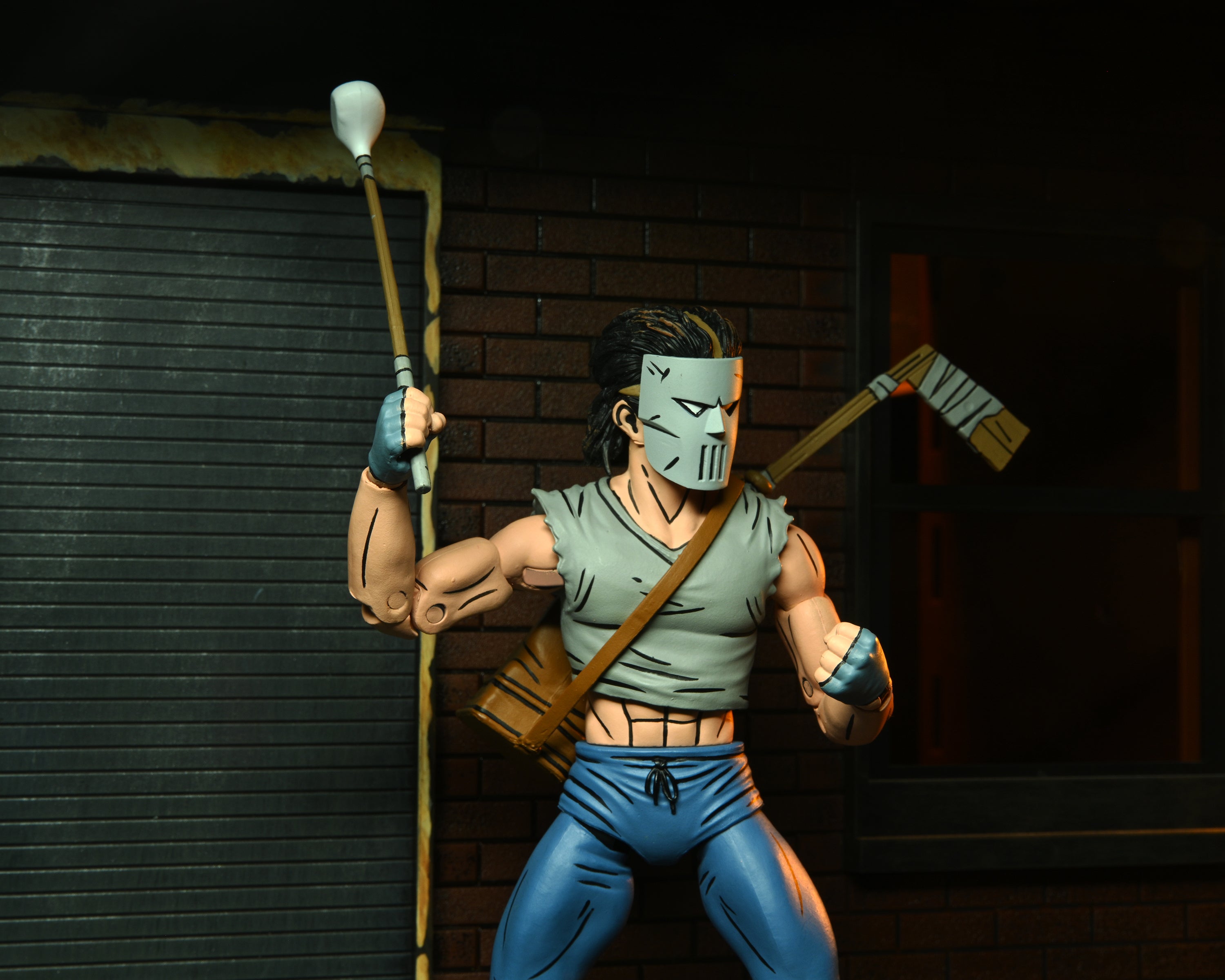 Teenage Mutant Ninja Turtles (Mirage Comics) - Casey Jones 7” Scale Action Figure - NECA