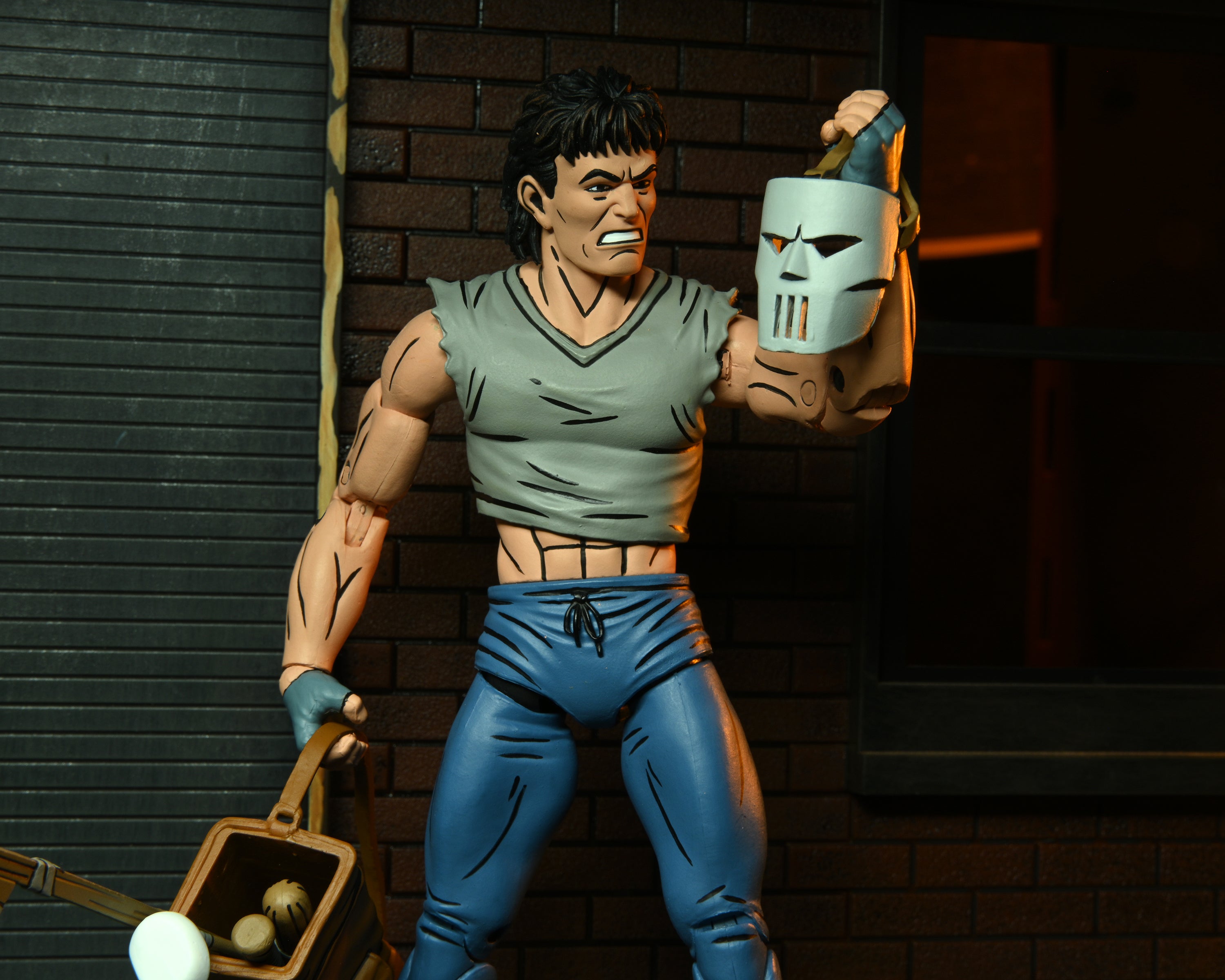 Teenage Mutant Ninja Turtles (Mirage Comics) - Casey Jones 7” Scale Action Figure - NECA