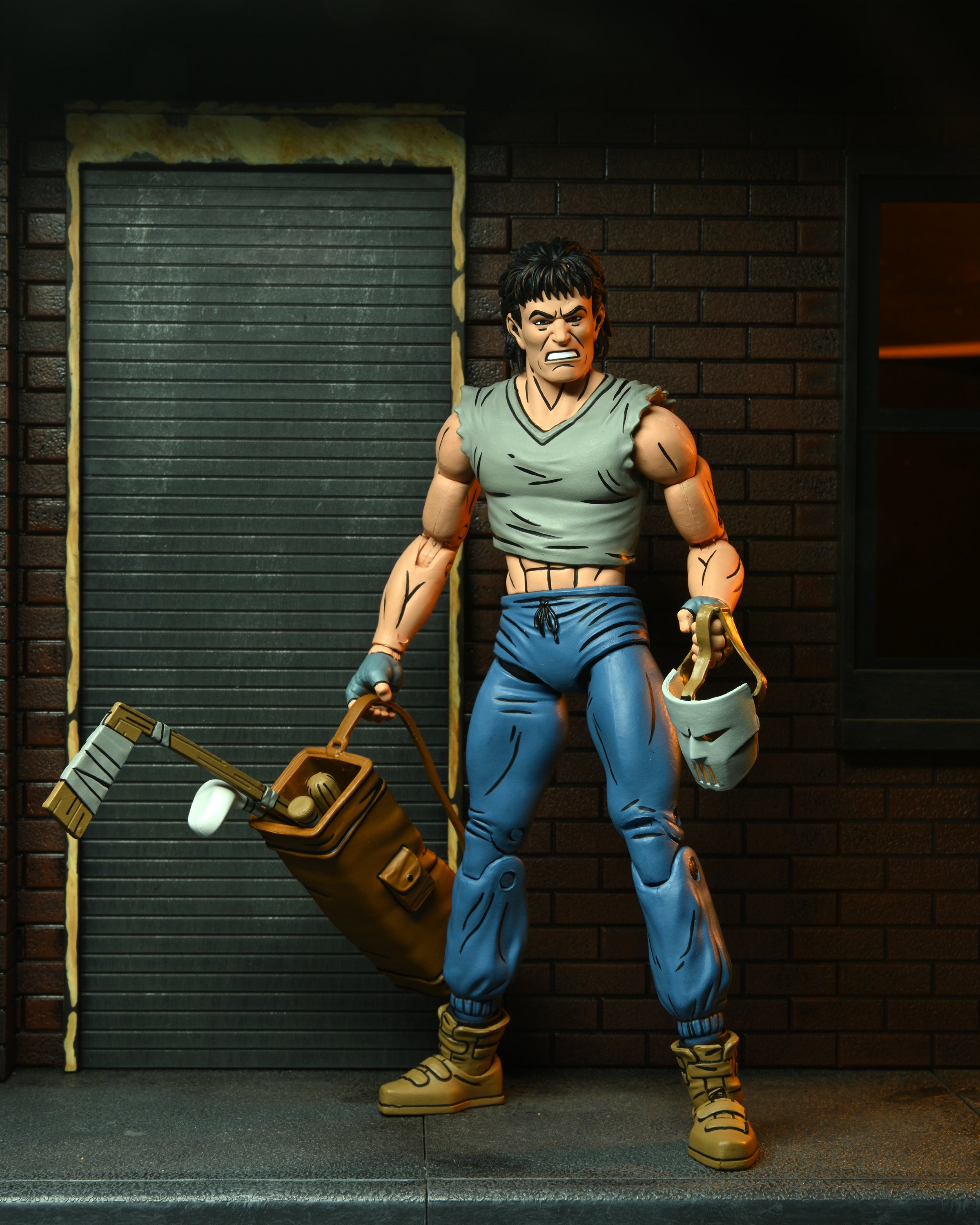 Teenage Mutant Ninja Turtles (Mirage Comics) - Casey Jones 7” Scale Action Figure - NECA