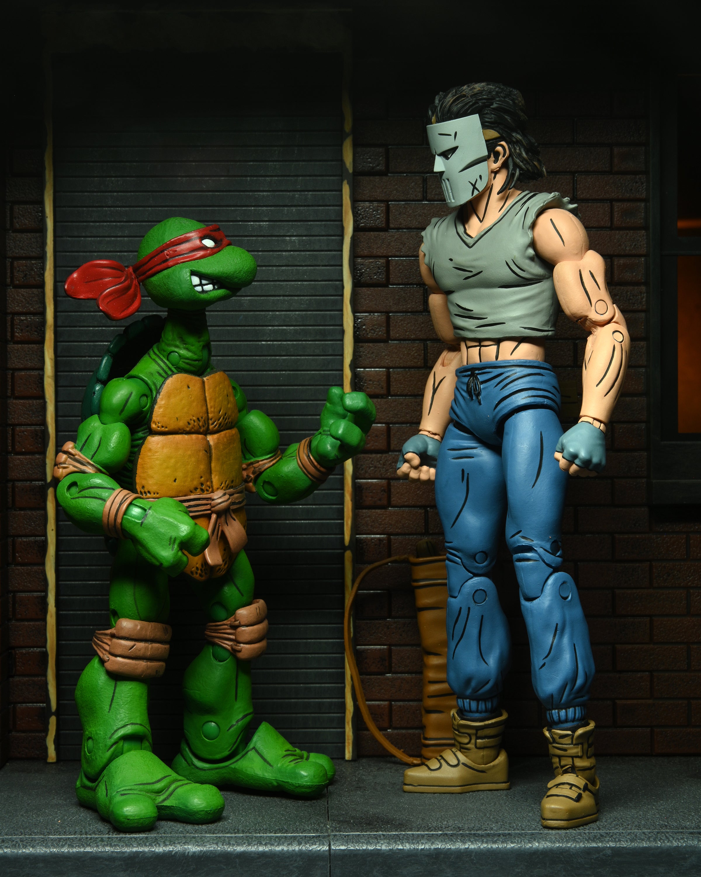 Teenage Mutant Ninja Turtles (Mirage Comics) - Casey Jones 7” Scale Action Figure - NECA