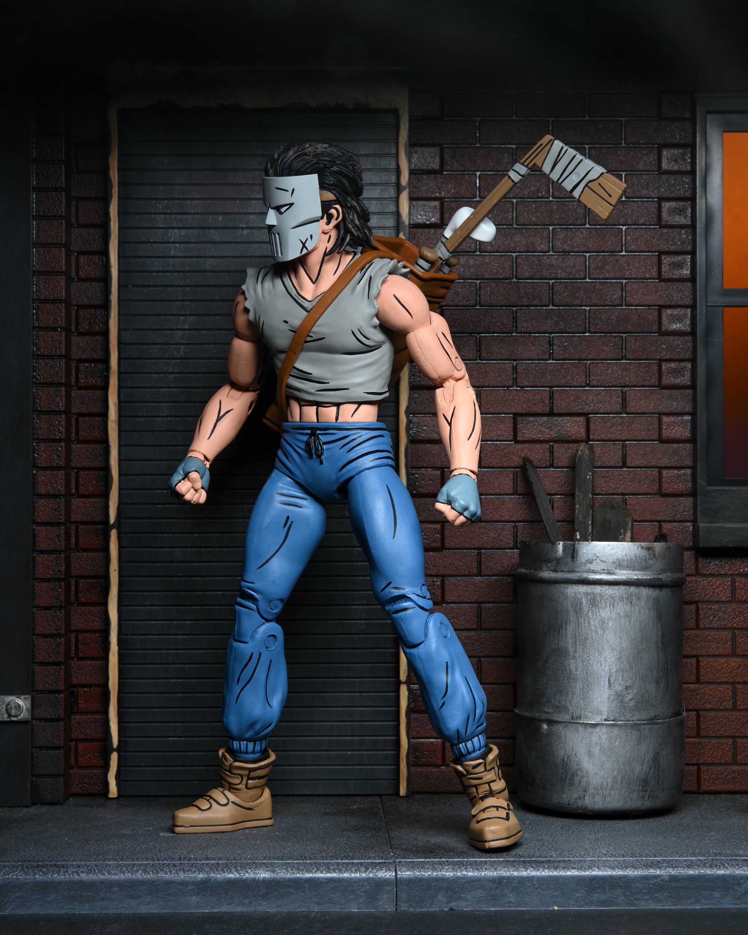 Teenage Mutant Ninja Turtles (Mirage Comics) - Casey Jones 7” Scale Action Figure - NECA