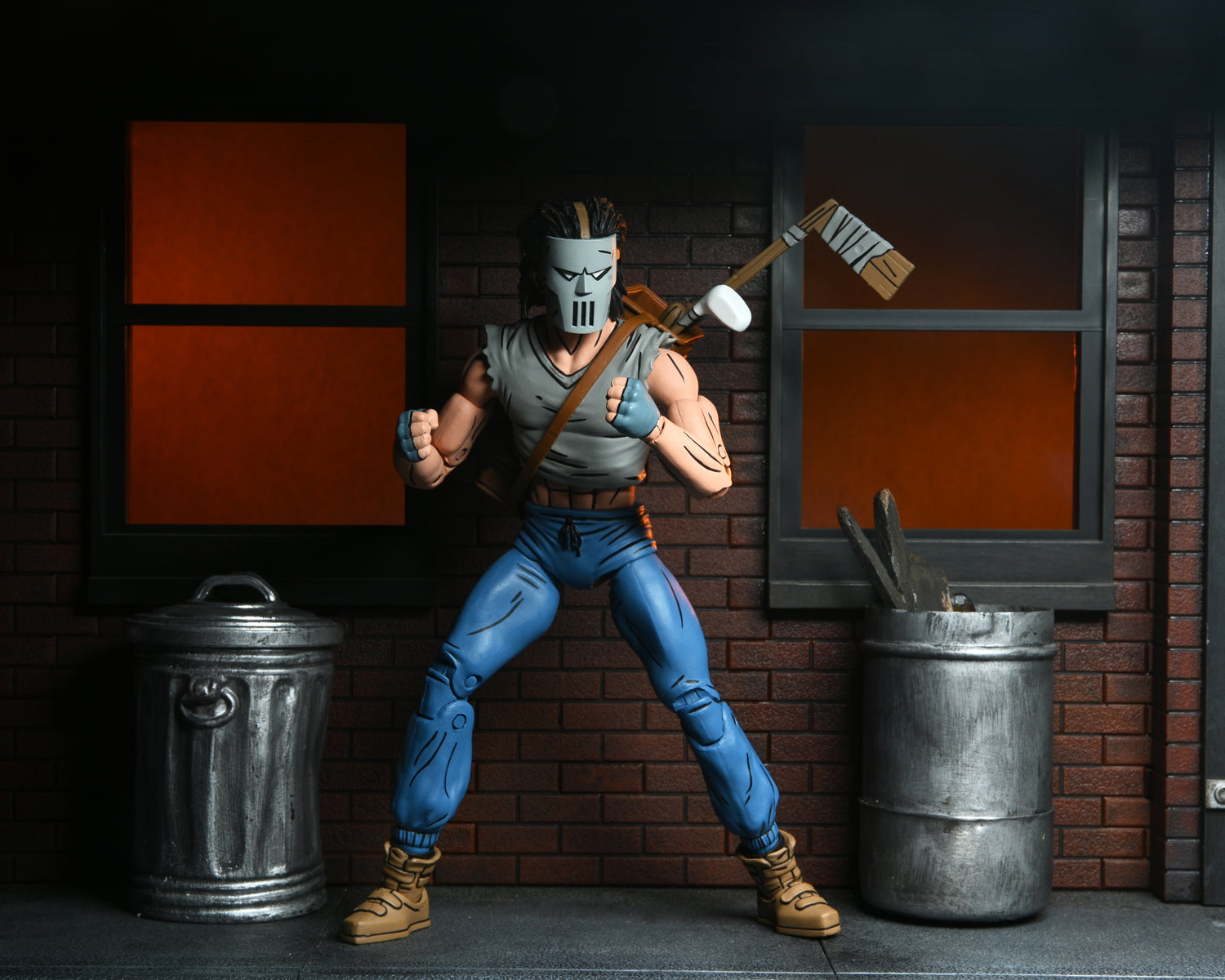 Teenage Mutant Ninja Turtles (Mirage Comics) - Casey Jones 7” Scale Action Figure - NECA